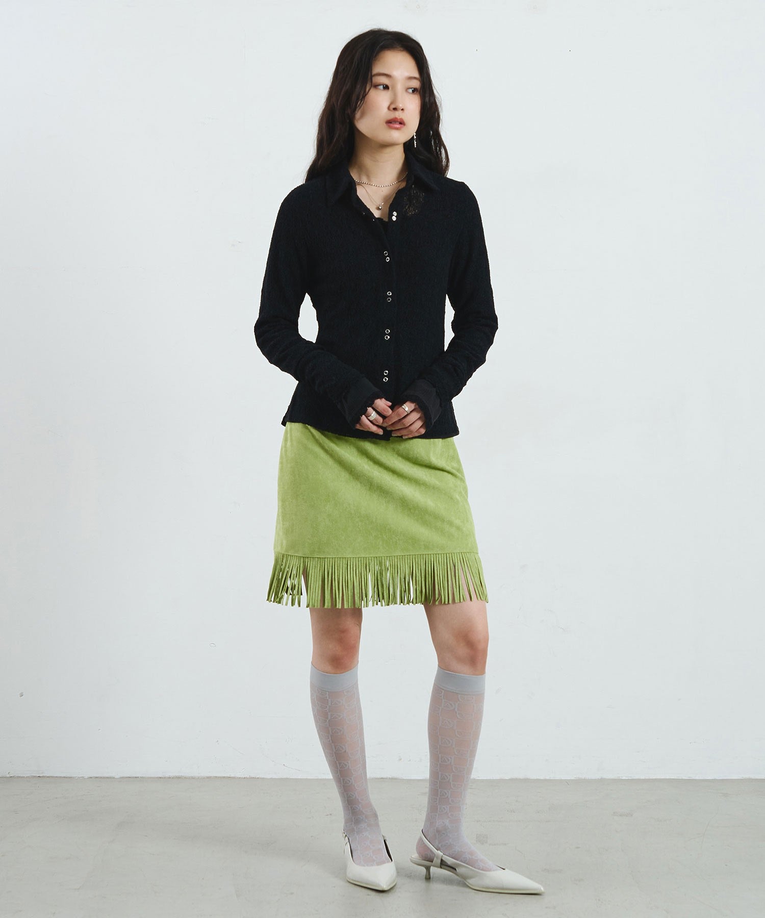model:168cm 着用サイズ:S