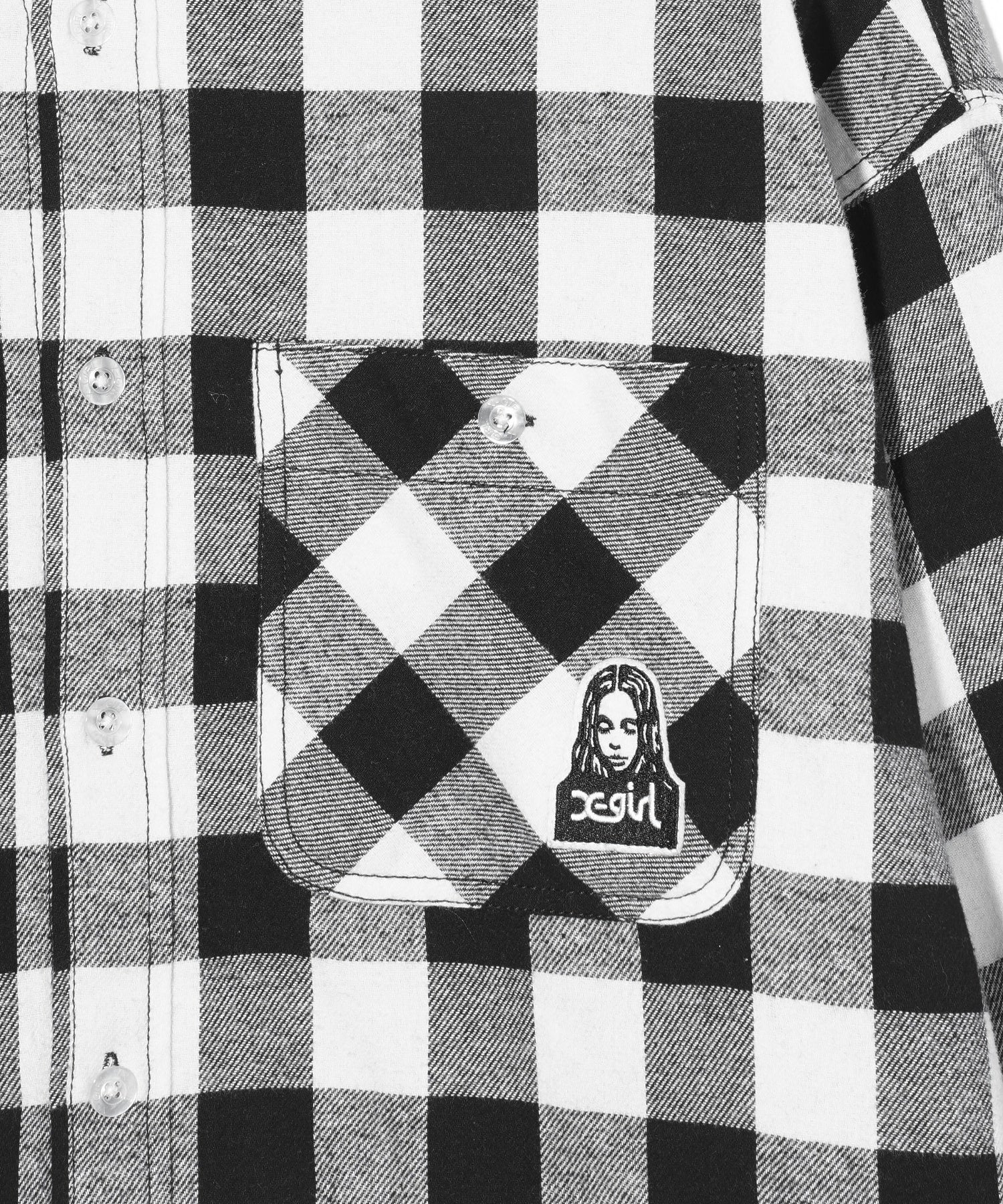 FACE PLAID L/S SHIRT