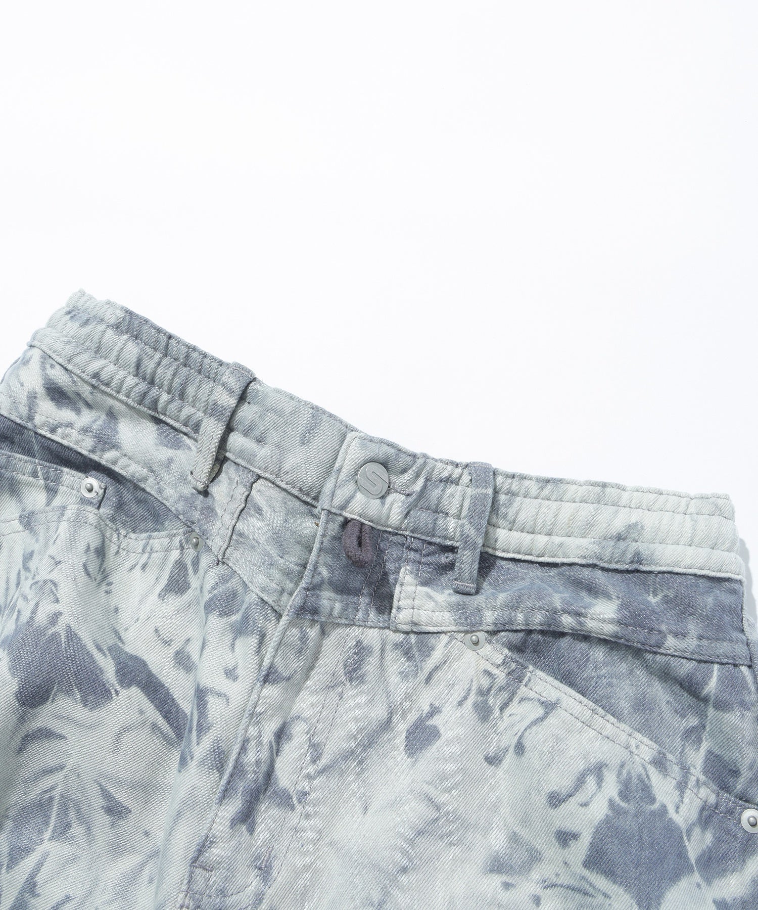 UNEVEN DYED SHORTS
