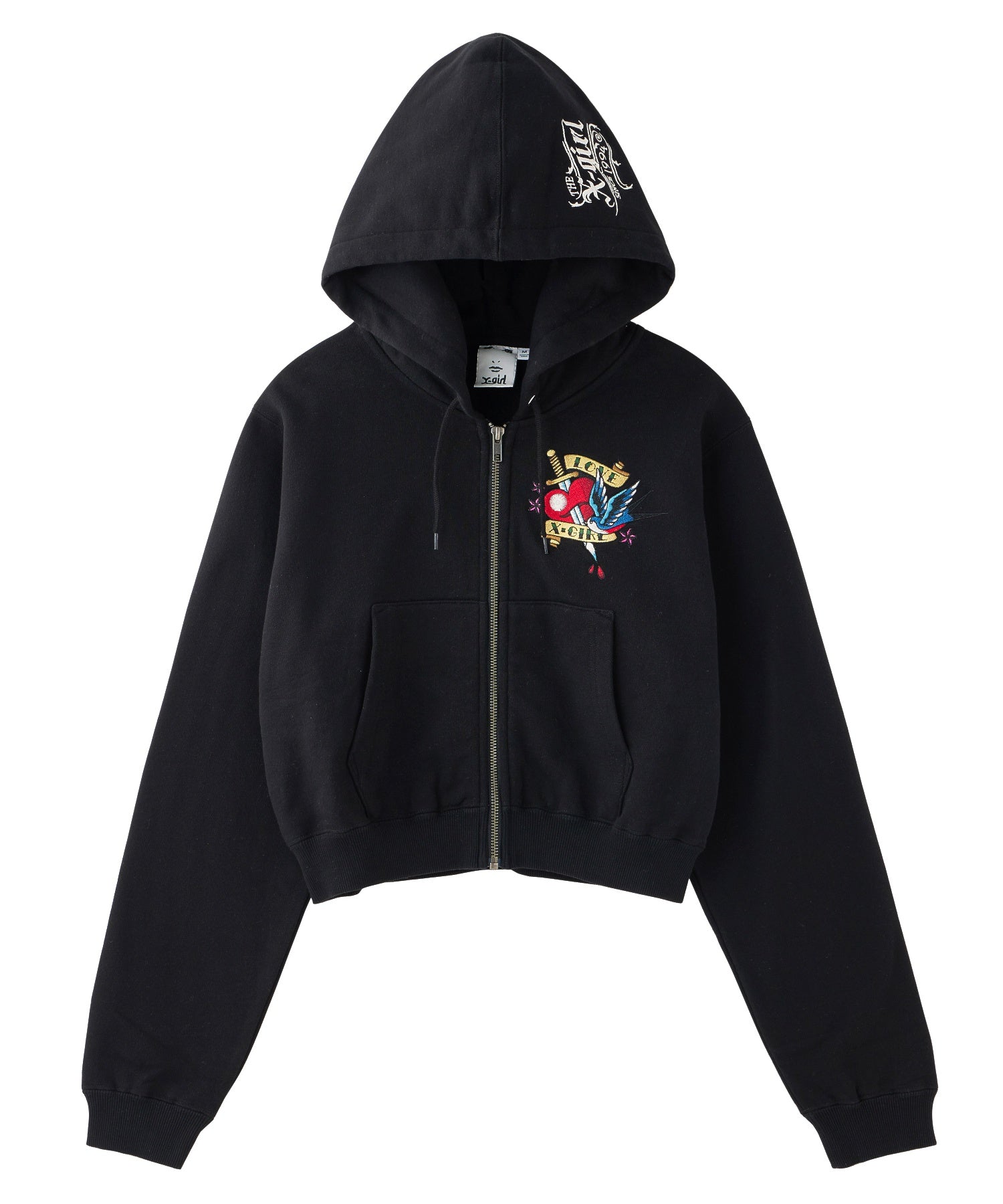 TATTOO COMPACT ZIP UP HOODIE