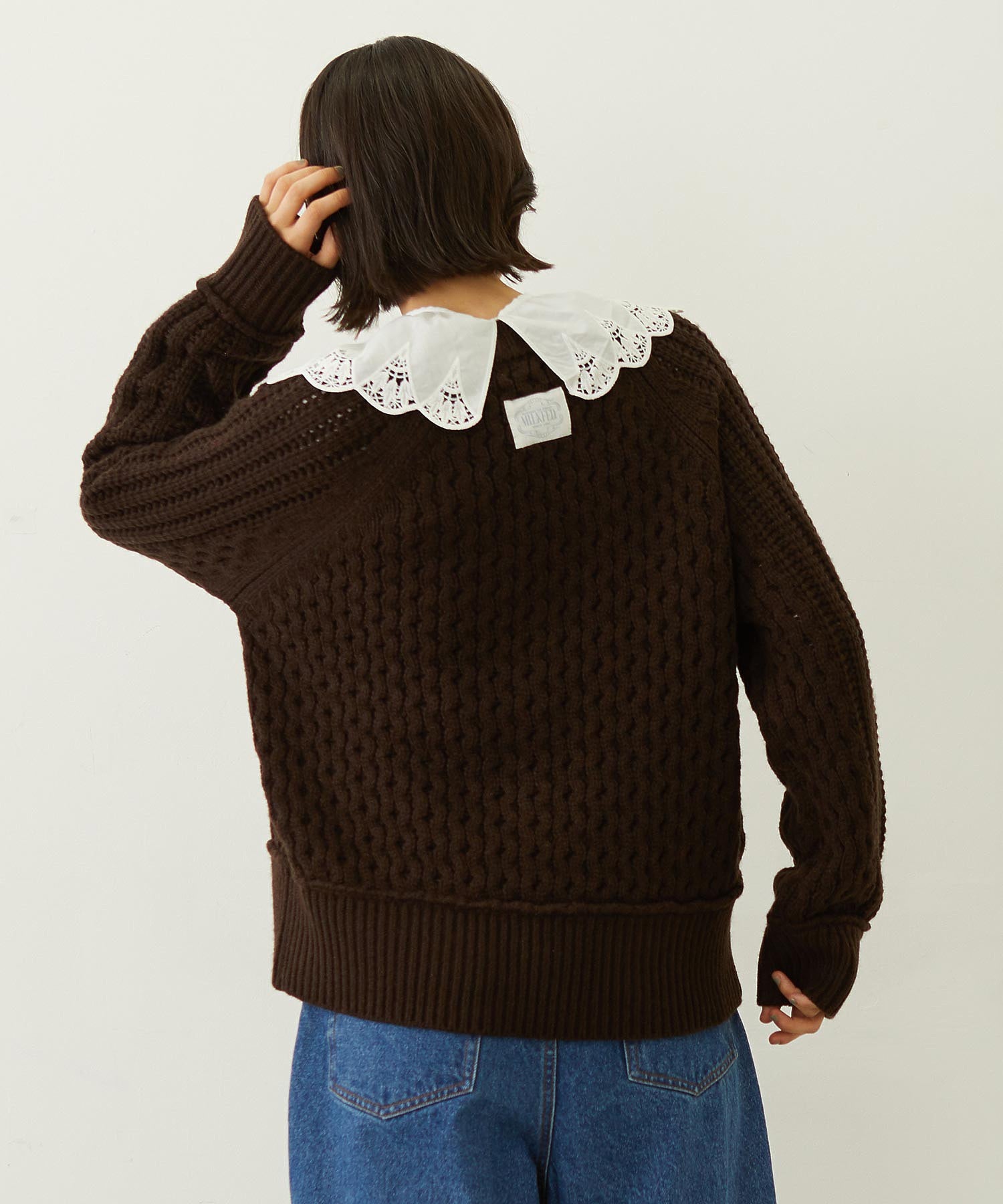 CABLE KNIT CARDIGAN