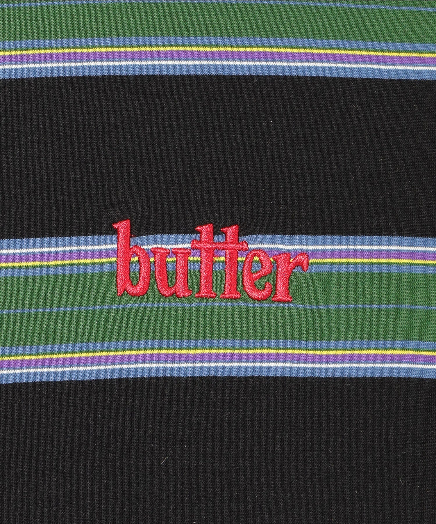 BUTTER/バター/Stripe Tee