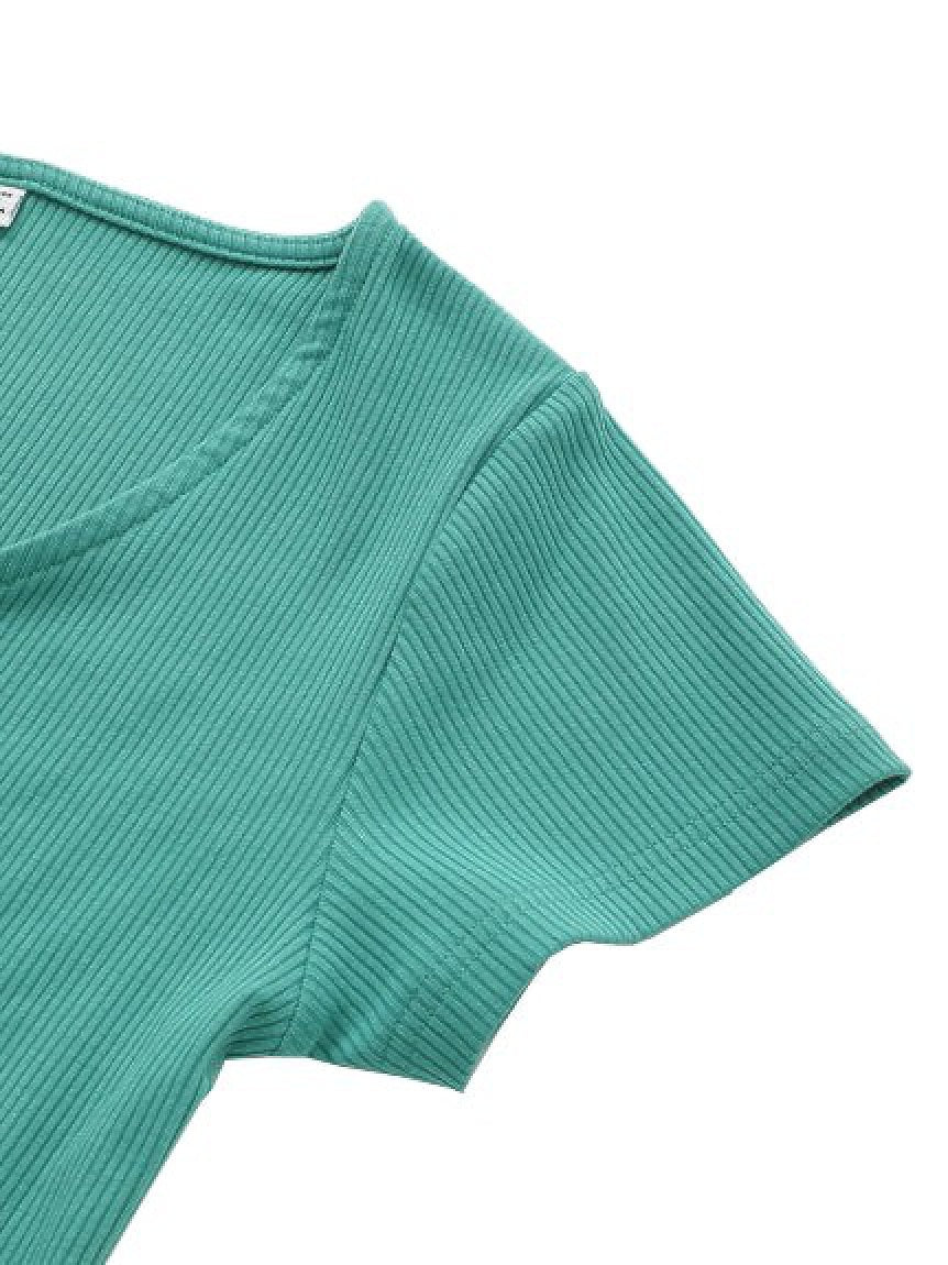 AIRLY RIB DRESS X-girl