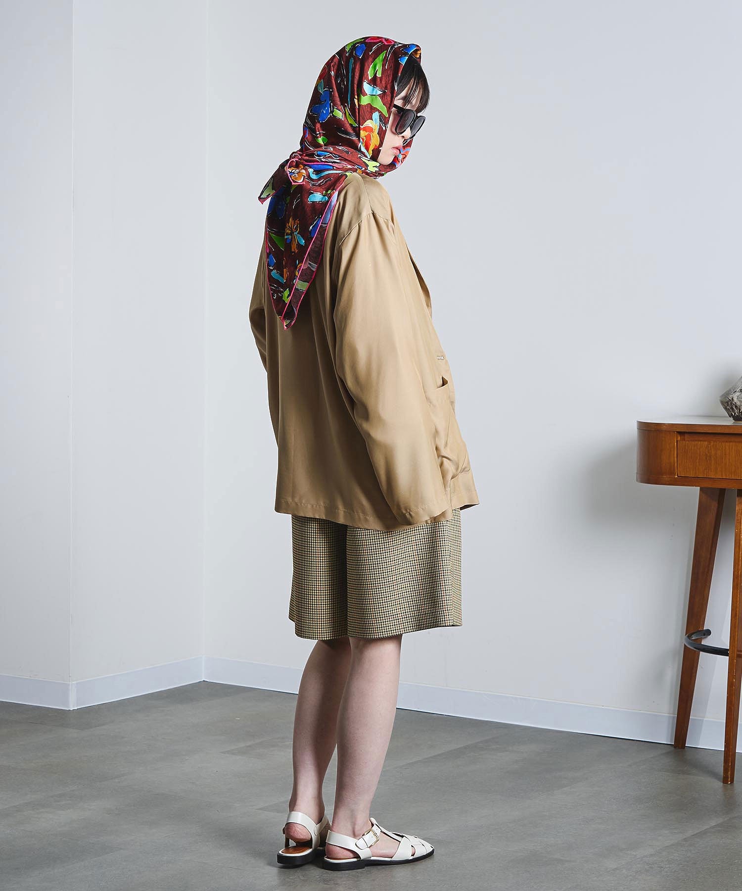 mici/DOUBLE BREAST TAILORED JACKET