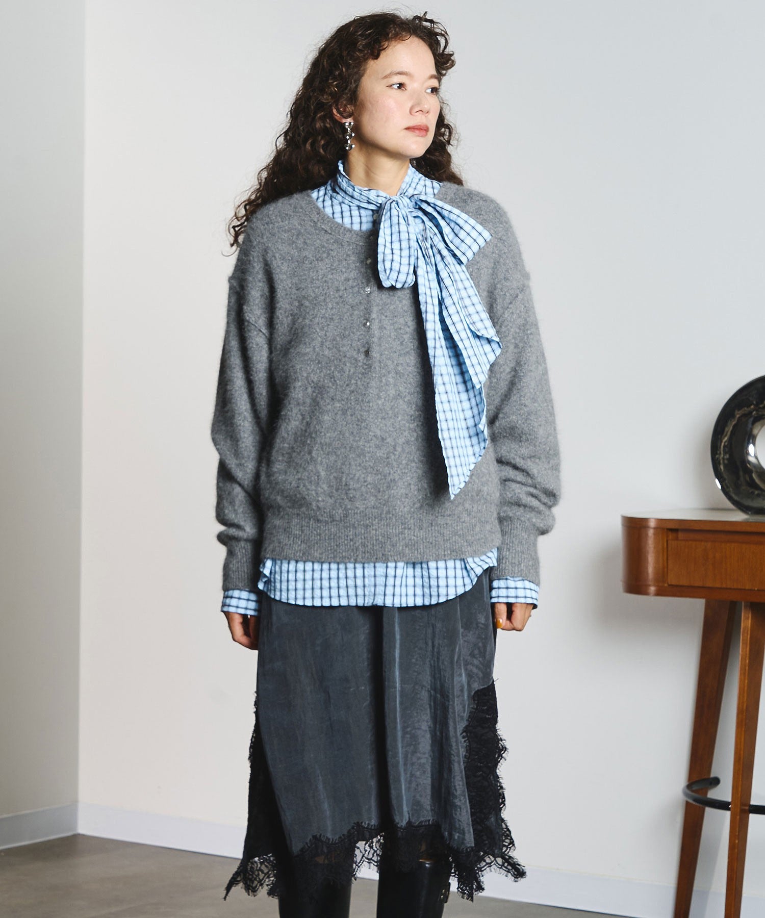 model:165cm 着用サイズ:ONE SIZE