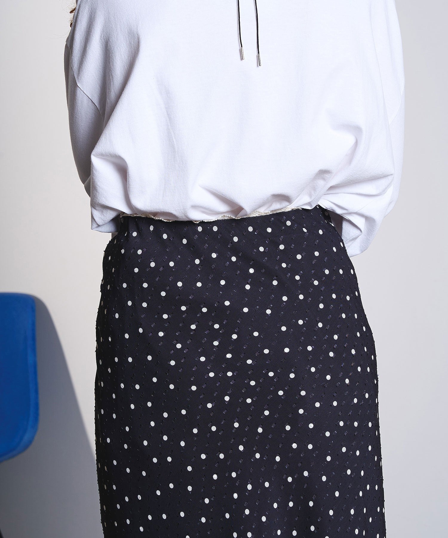 PRINTED NARROW SKIRT