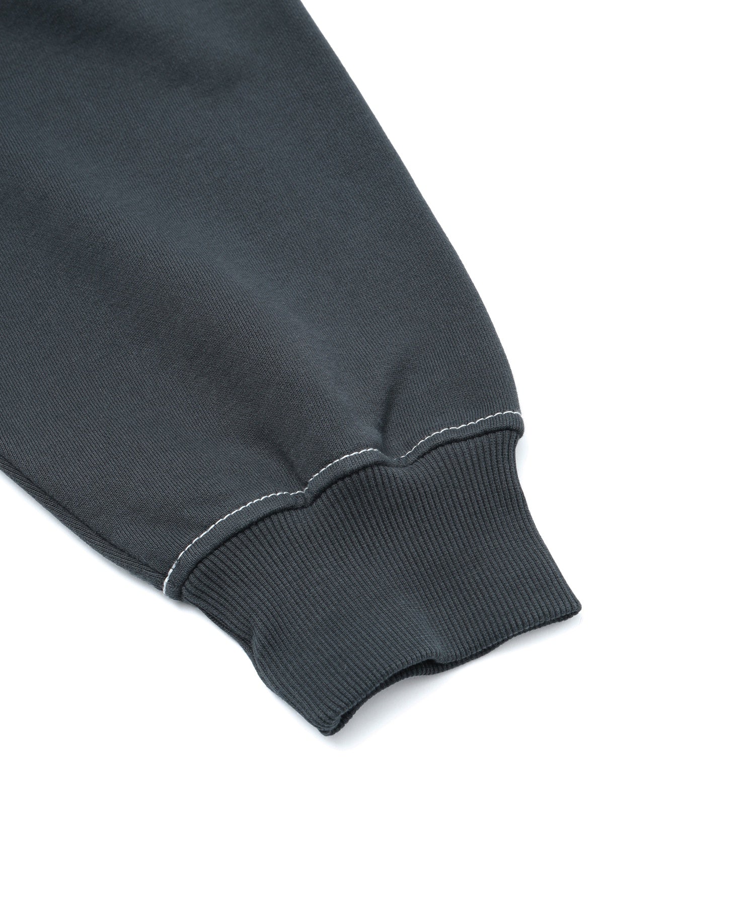 ARCH LOGO AND FACE HOODED SWEAT JACKET