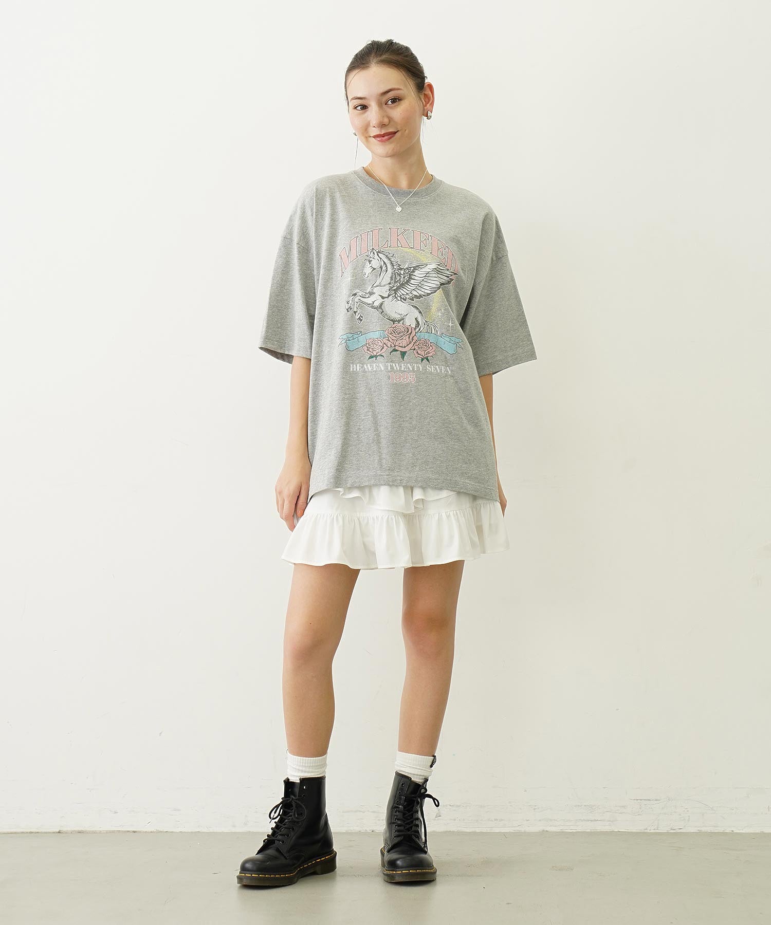 PEGASUS VINTAGE STYLE WIDE S/S TEE