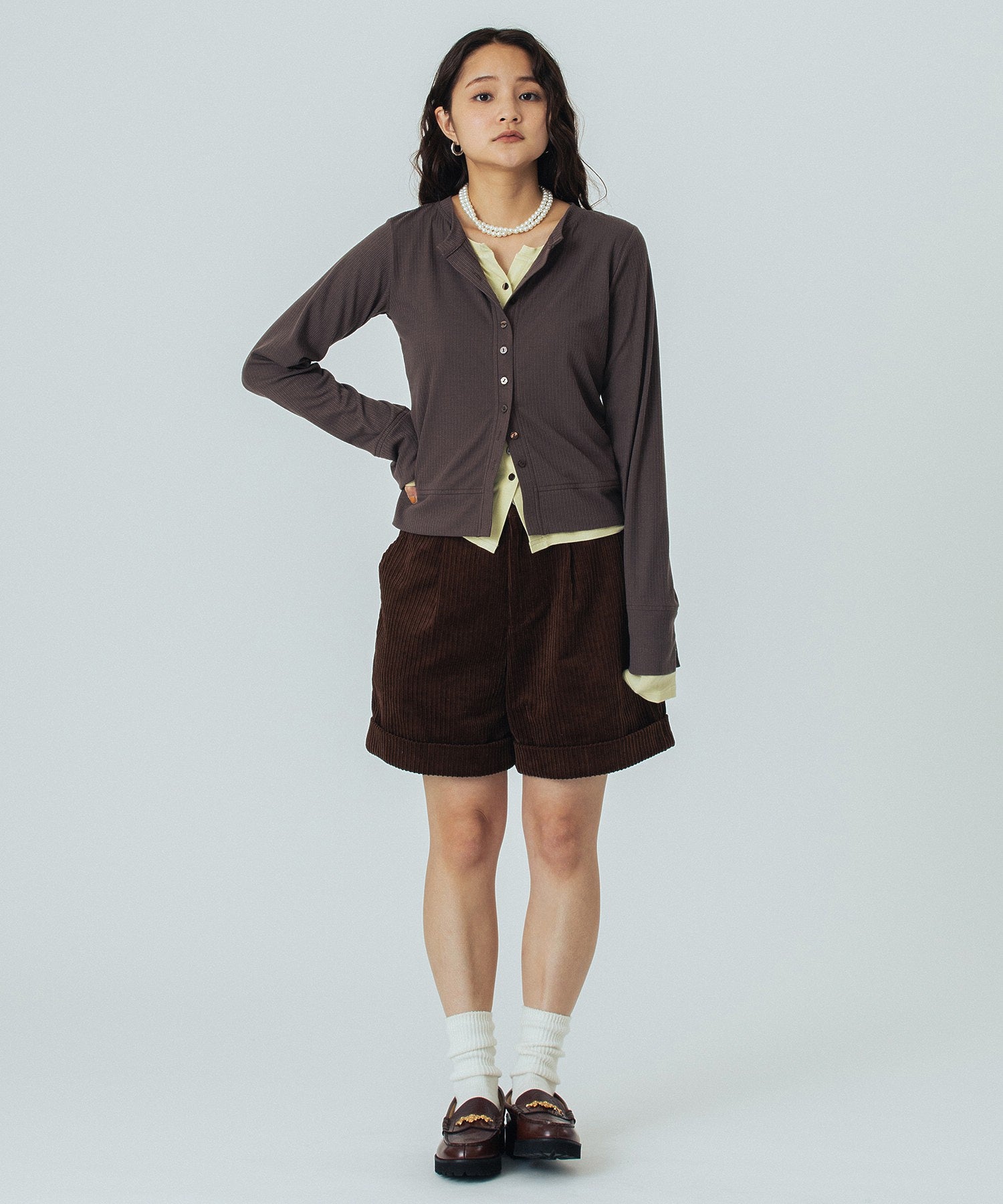 model:160cm 着用サイズ:S