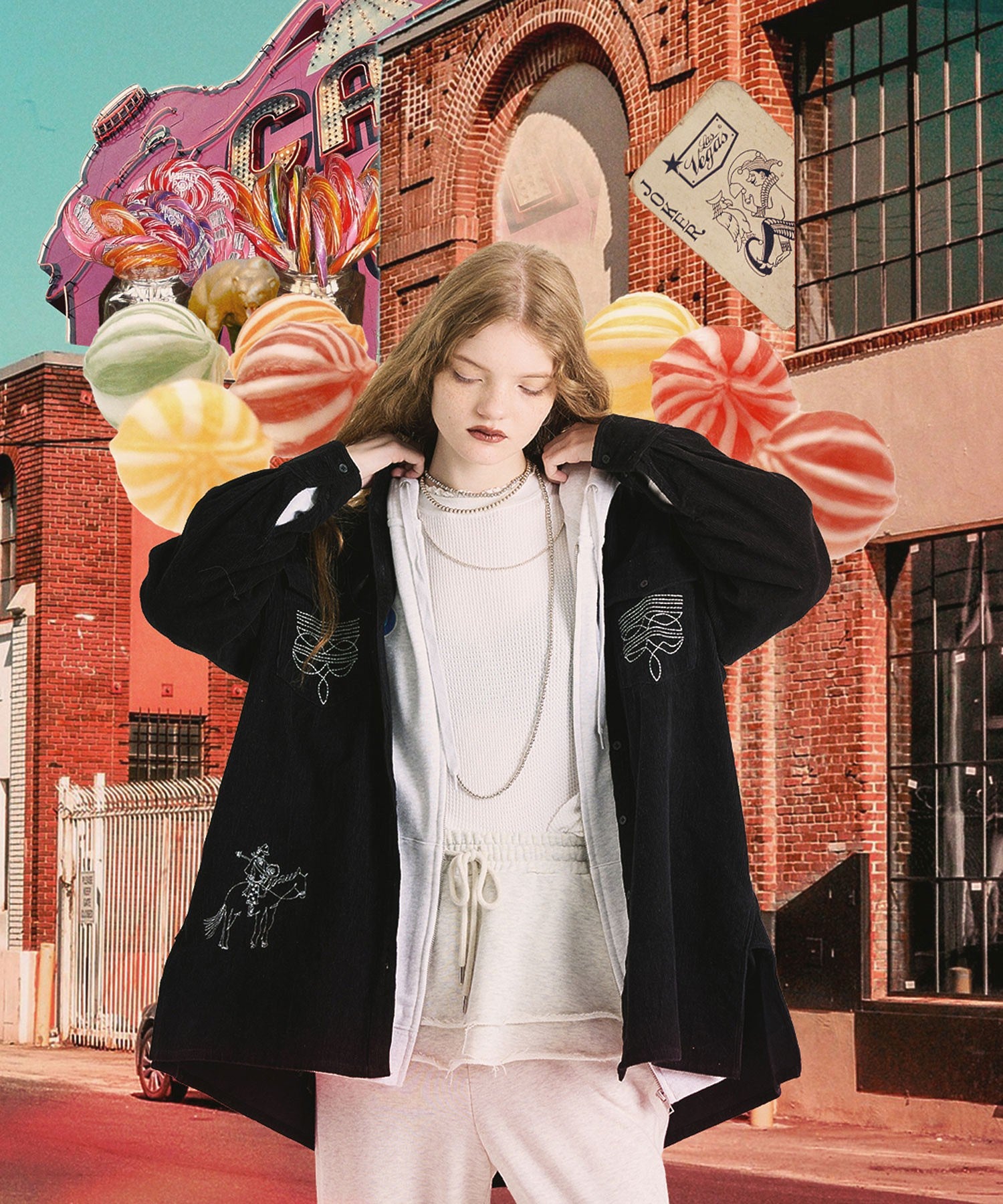【ROSE BUD別注】INDIA IS BEAUTIFUL/WESTERN SHIRTS JACKET