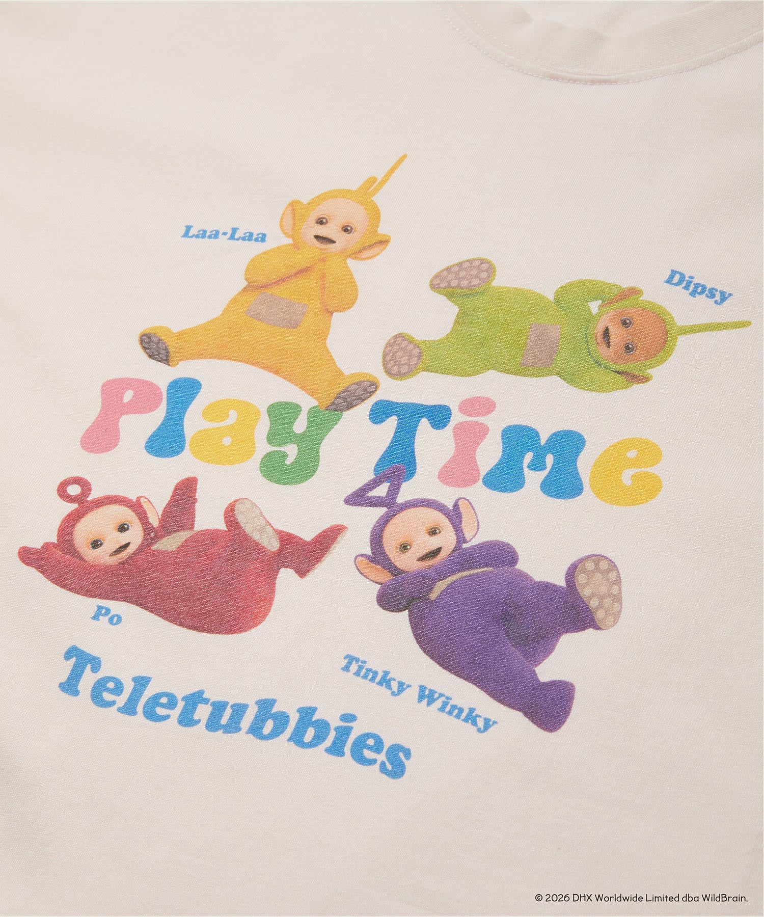 MILKFED. / TELETUBBIES PLAYTIME WIDE S/S TEE