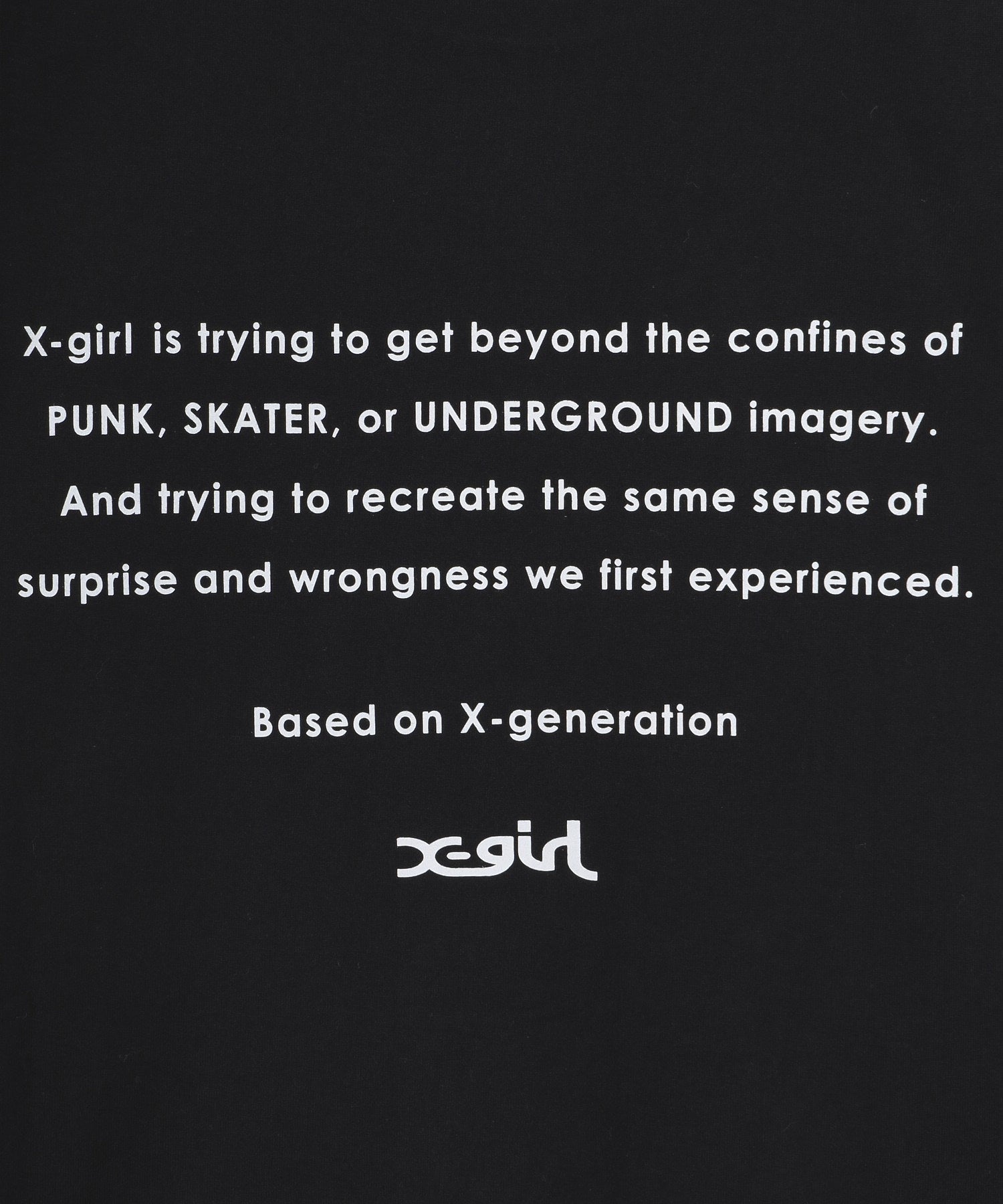FACE AND WORDS L/S TEE