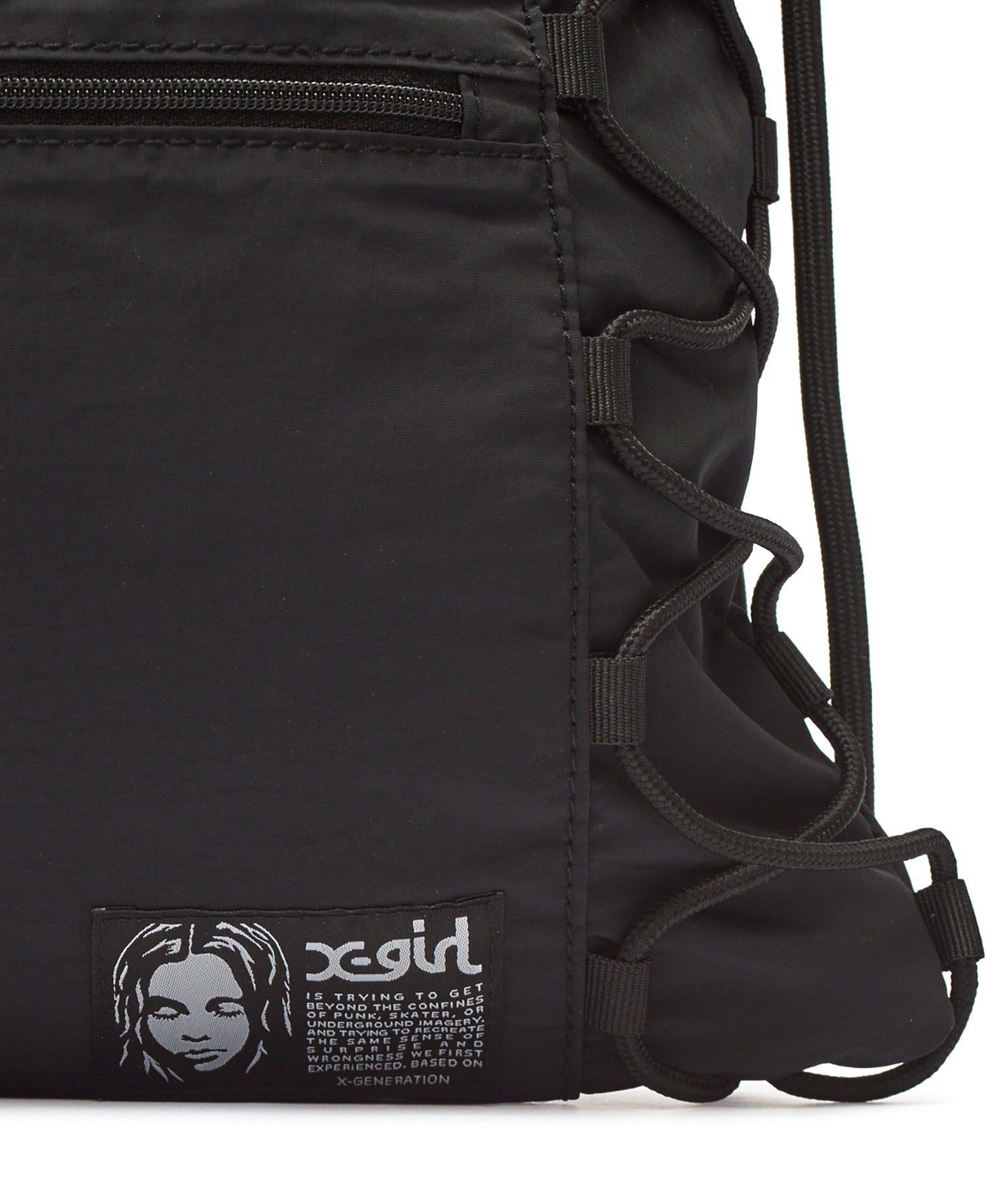 FACE LABEL KNAPSACK