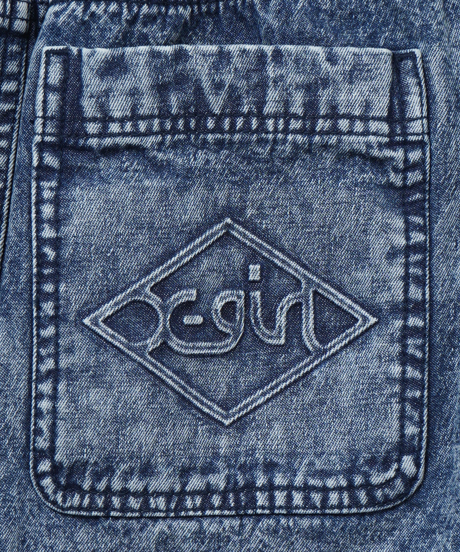 DENIM EASY MINI SKIRT