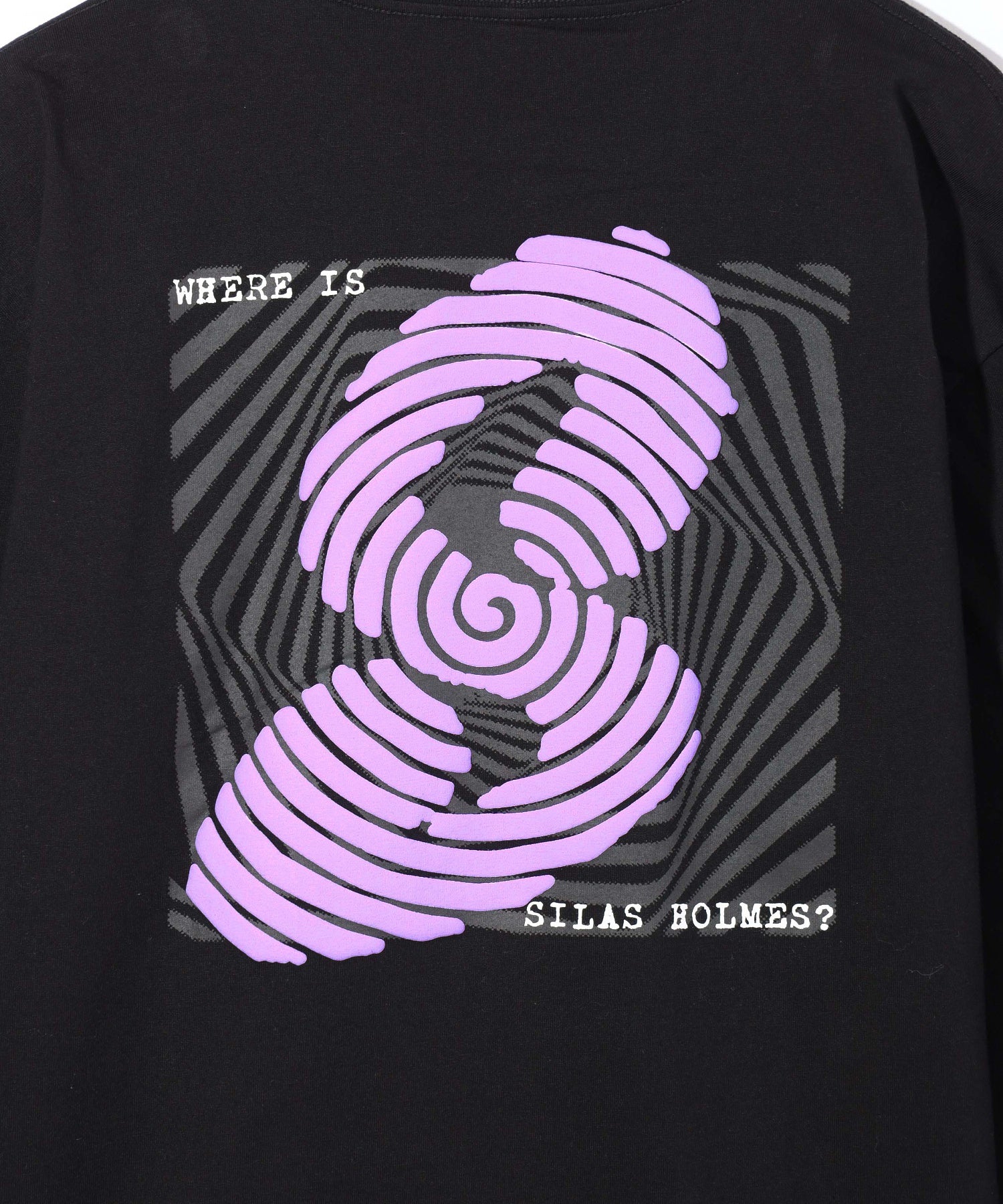 SPIRAL S PRINT L/S TEE