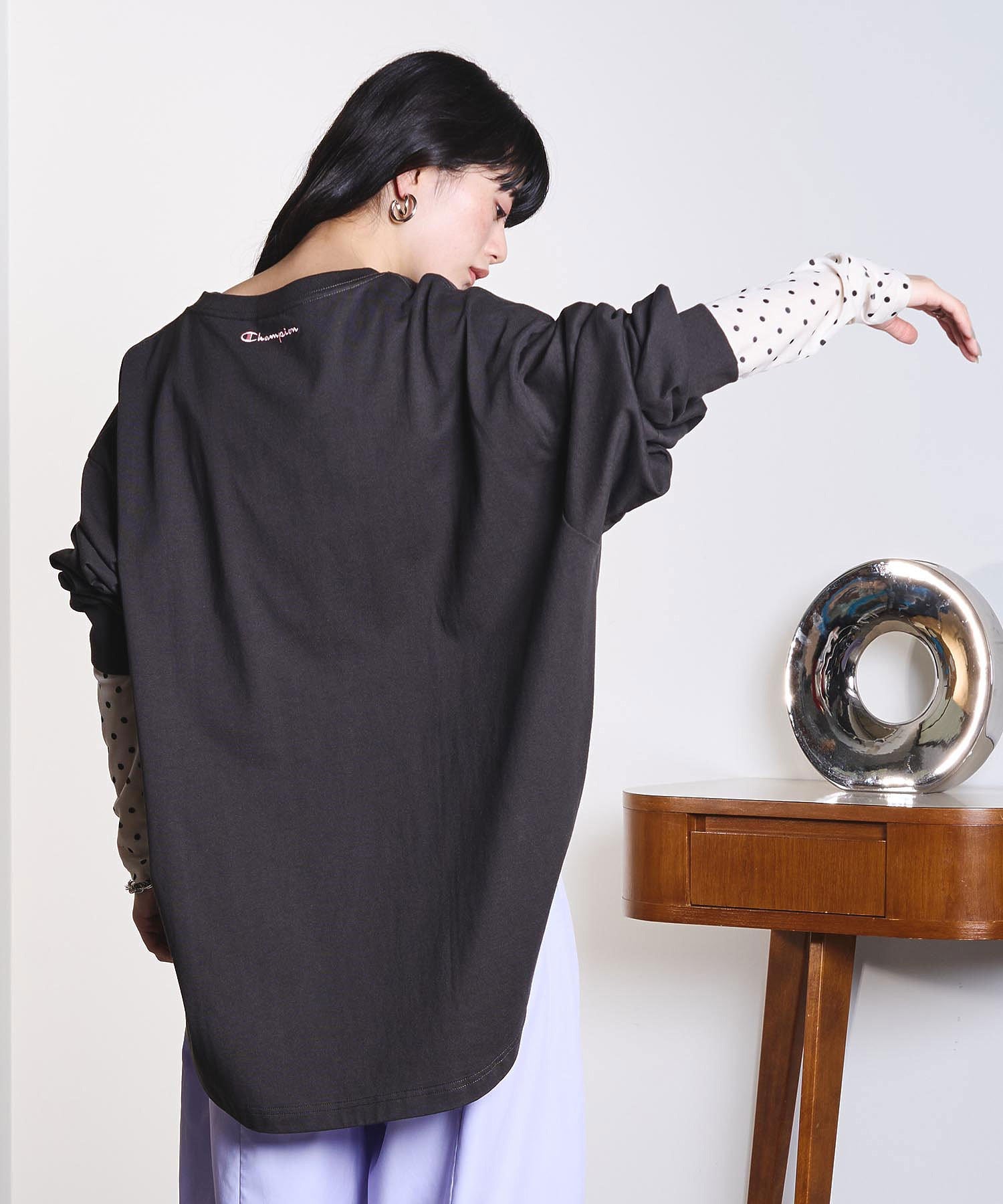 model:163cm 着用サイズ:ONE SIZE