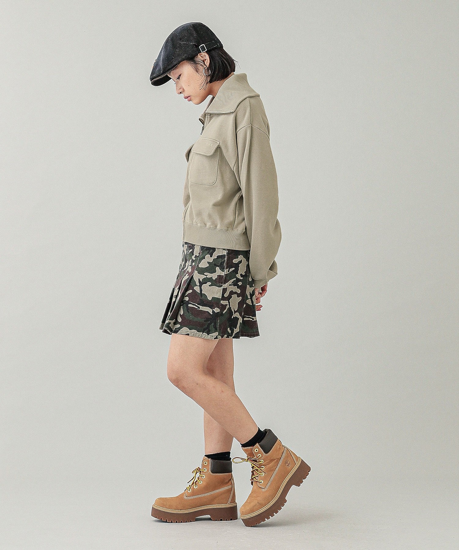 ZIP UP SWEAT JACKET