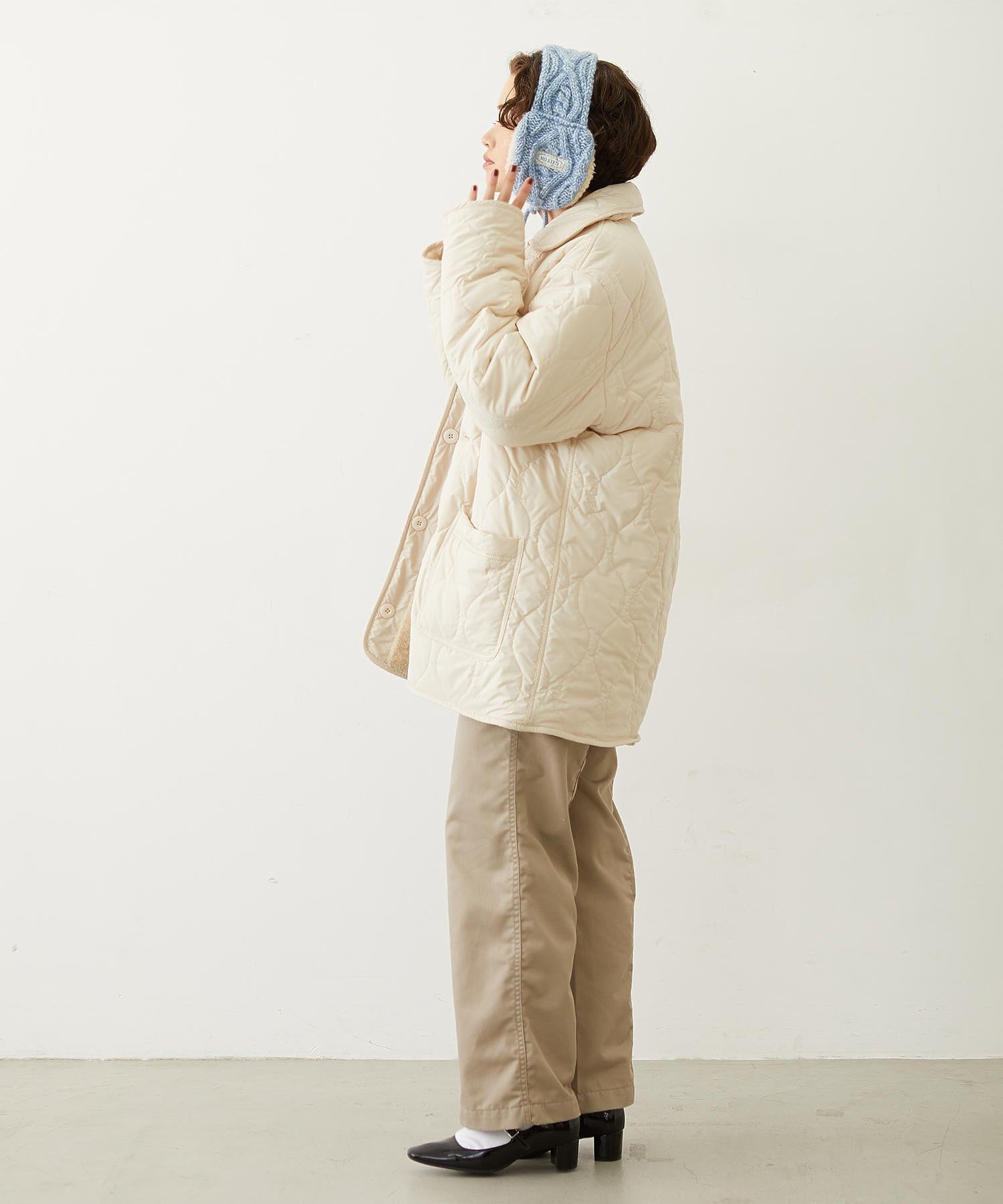 KNIT EAR MUFF