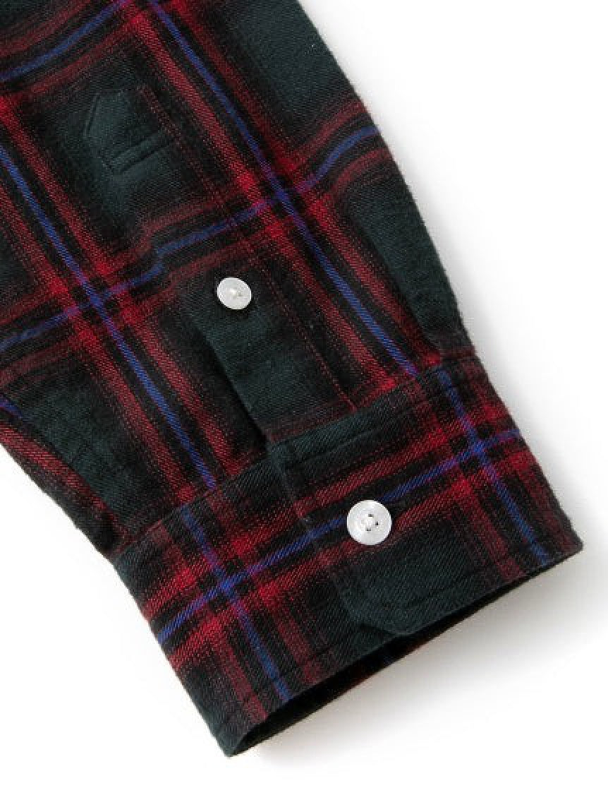 L/S PATCHWORK SHIRT SILAS