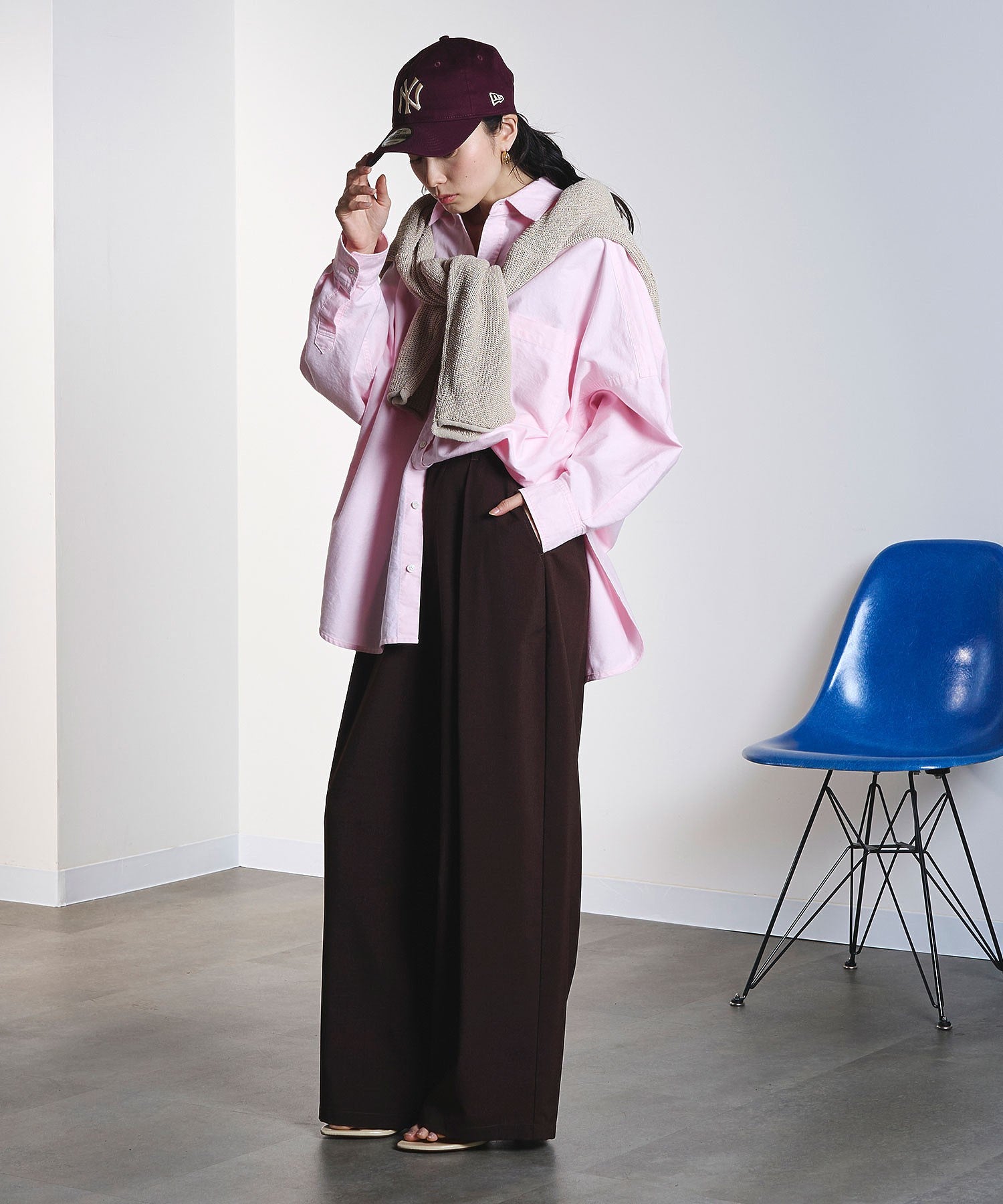 model:161cm 着用サイズ:ONE SIZE