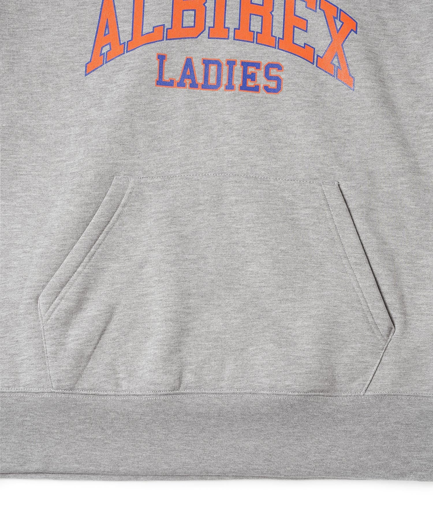 WEリーグ|ALB L COLLEGE LOGO SWEAT HOODIE/アルビレックス新潟レディース/ALBIREX カレッジロゴスウェットパーカー