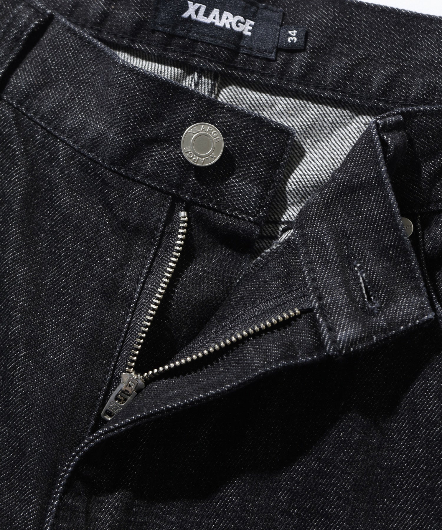 EMB DENIM PANTS