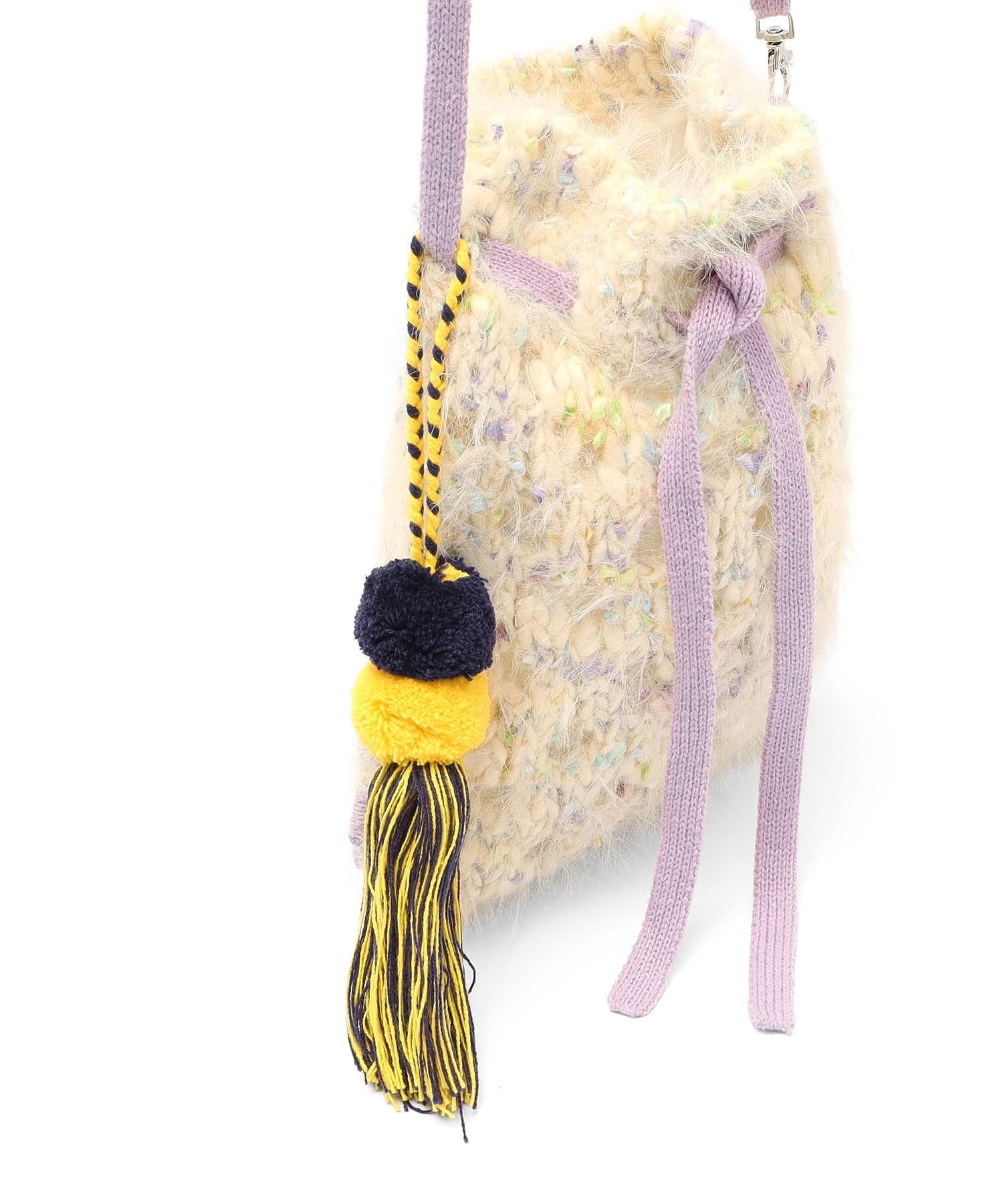 mici/MESH KNIT SHOULDER BAG