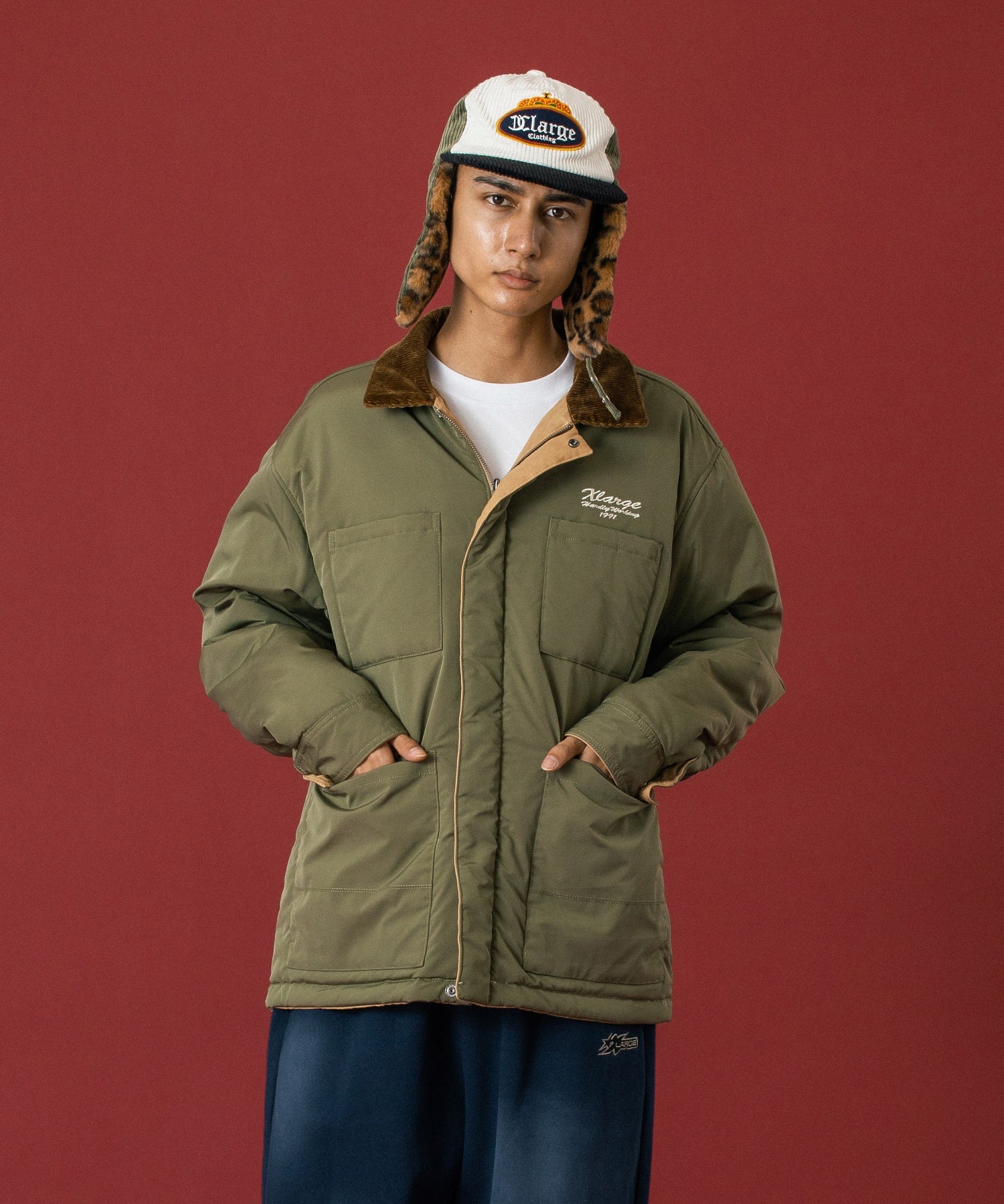 REVERSIBLE WORK JACKET