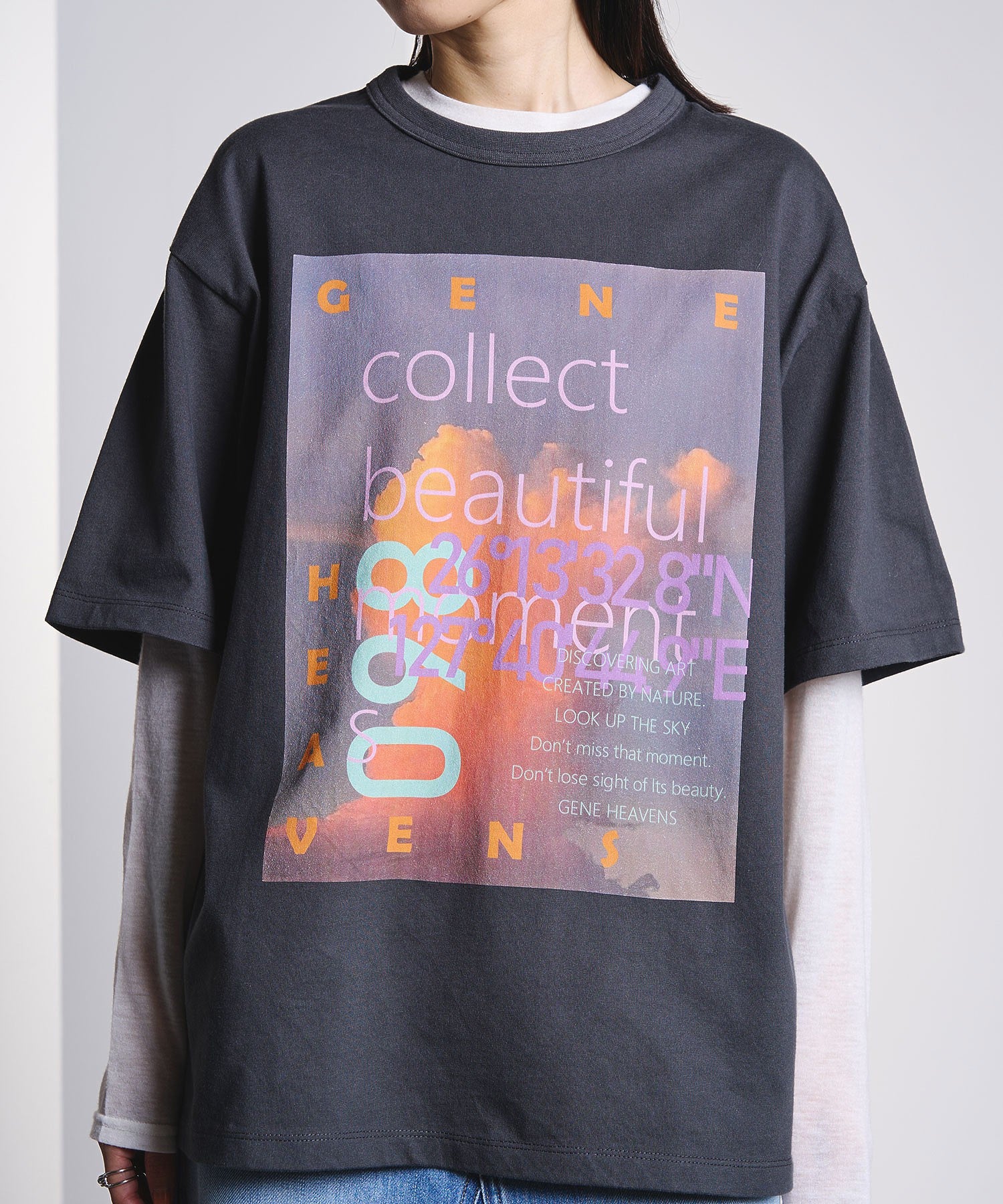 GENE HEAVENS/NEON PHOTO TEE