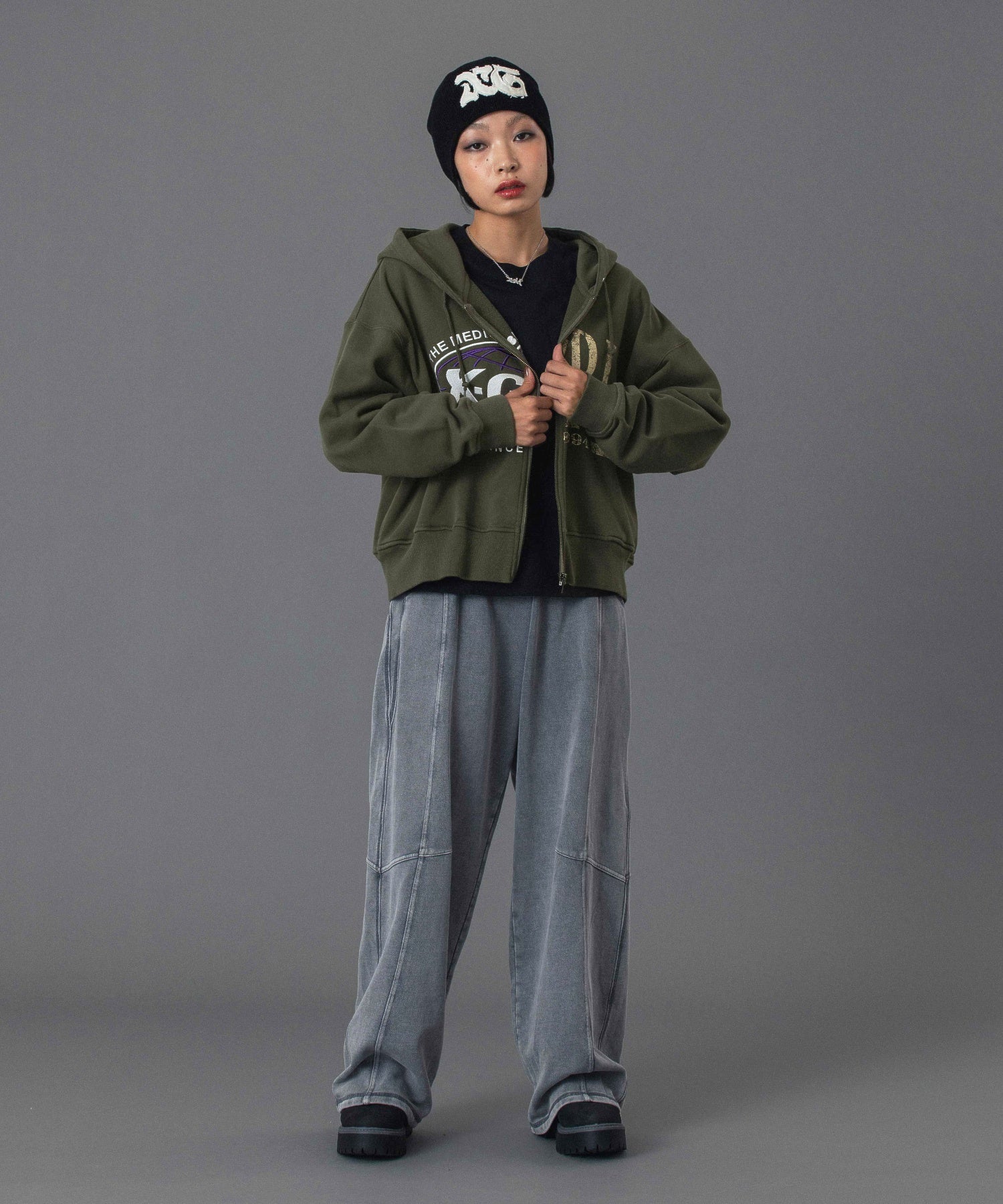 BLEACHED SWEAT PANTS