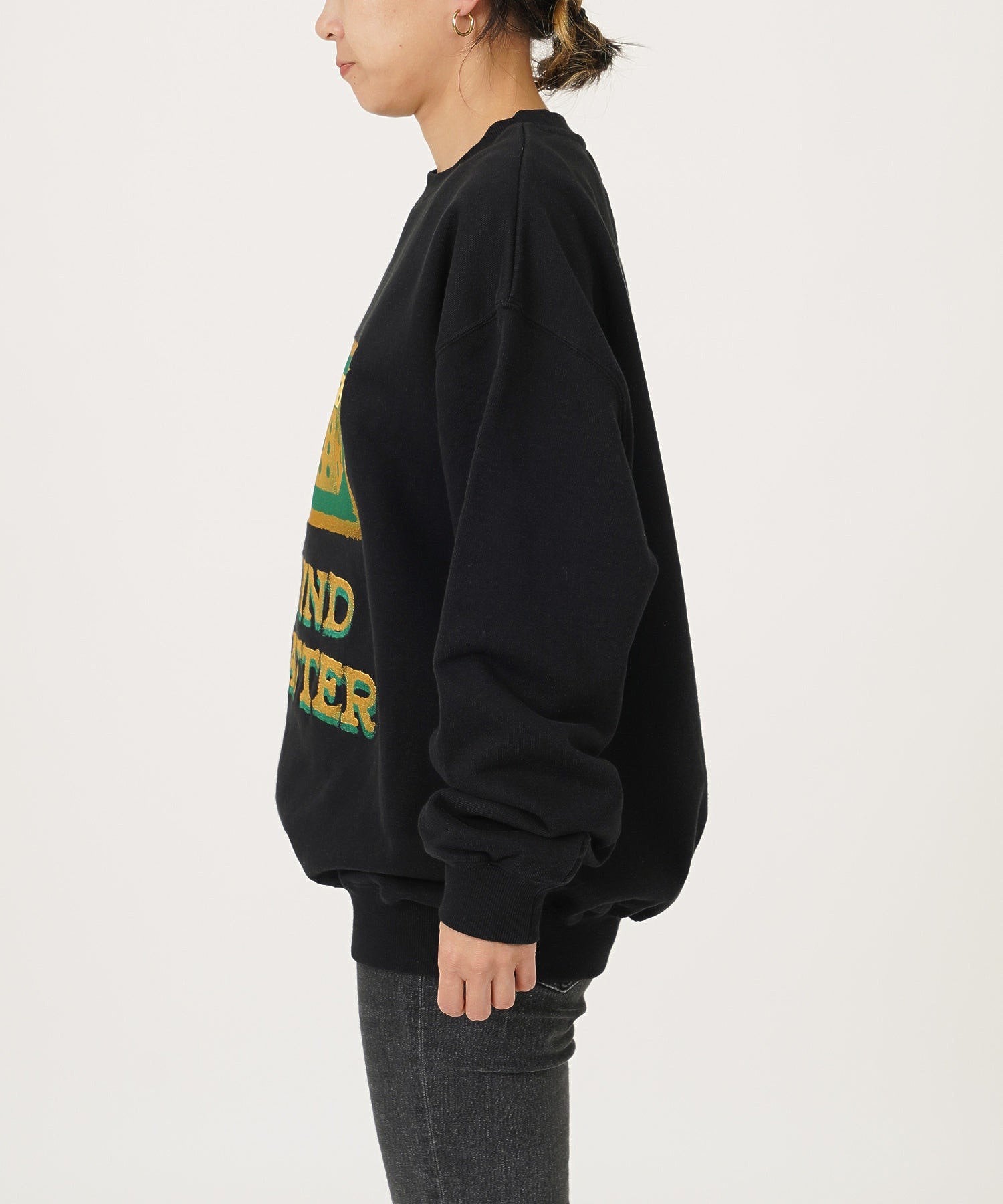 model：156cm / 着用サイズ：Mサイズ