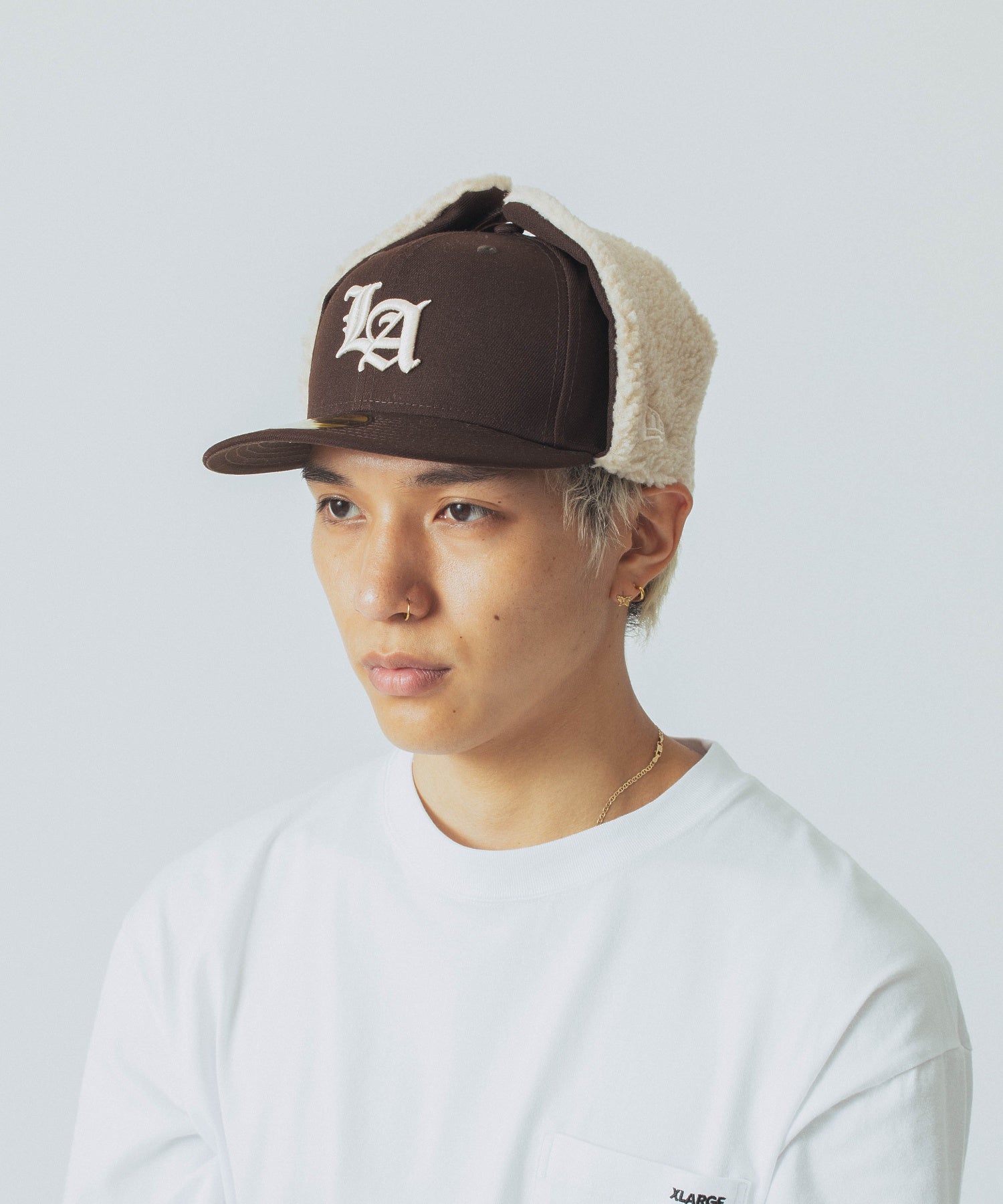 XLARGE×NEW ERA 59FIFTY LP DOGEAR CAP