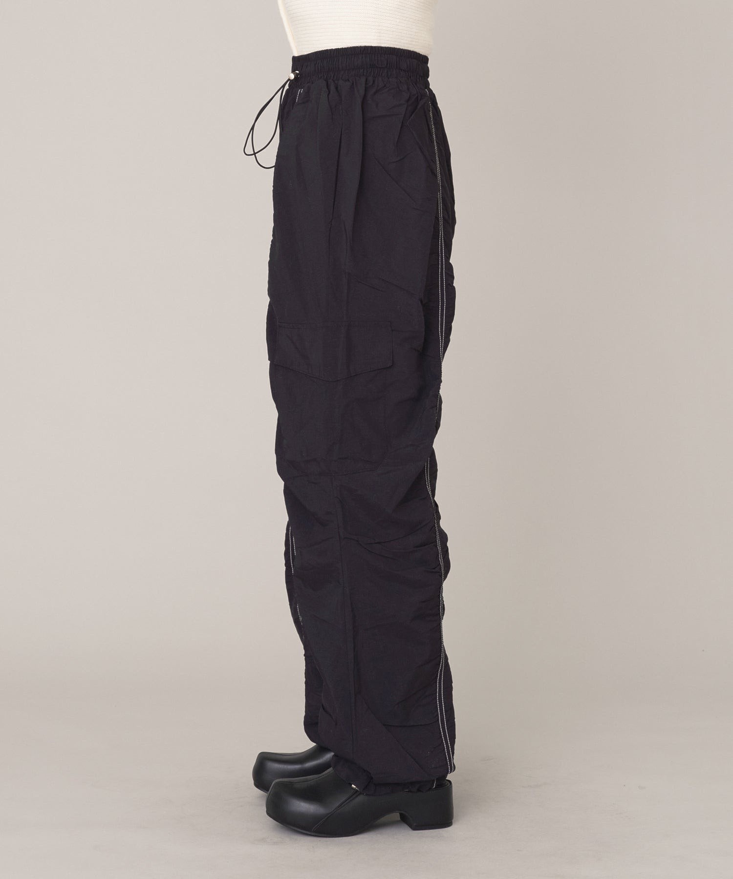 SHIRRING CARGO PANTS BABU-BU