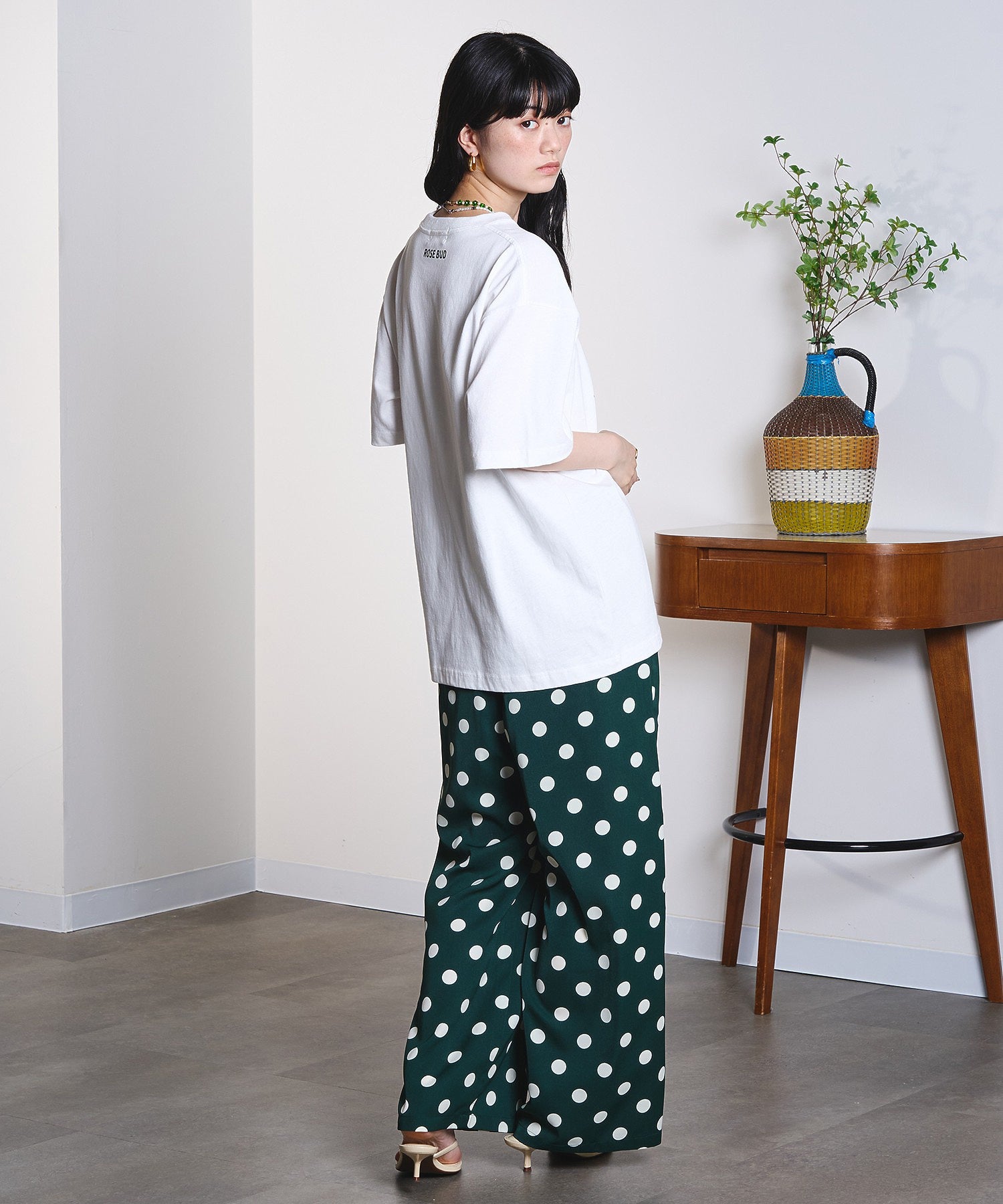 model:163cm 着用サイズ:M