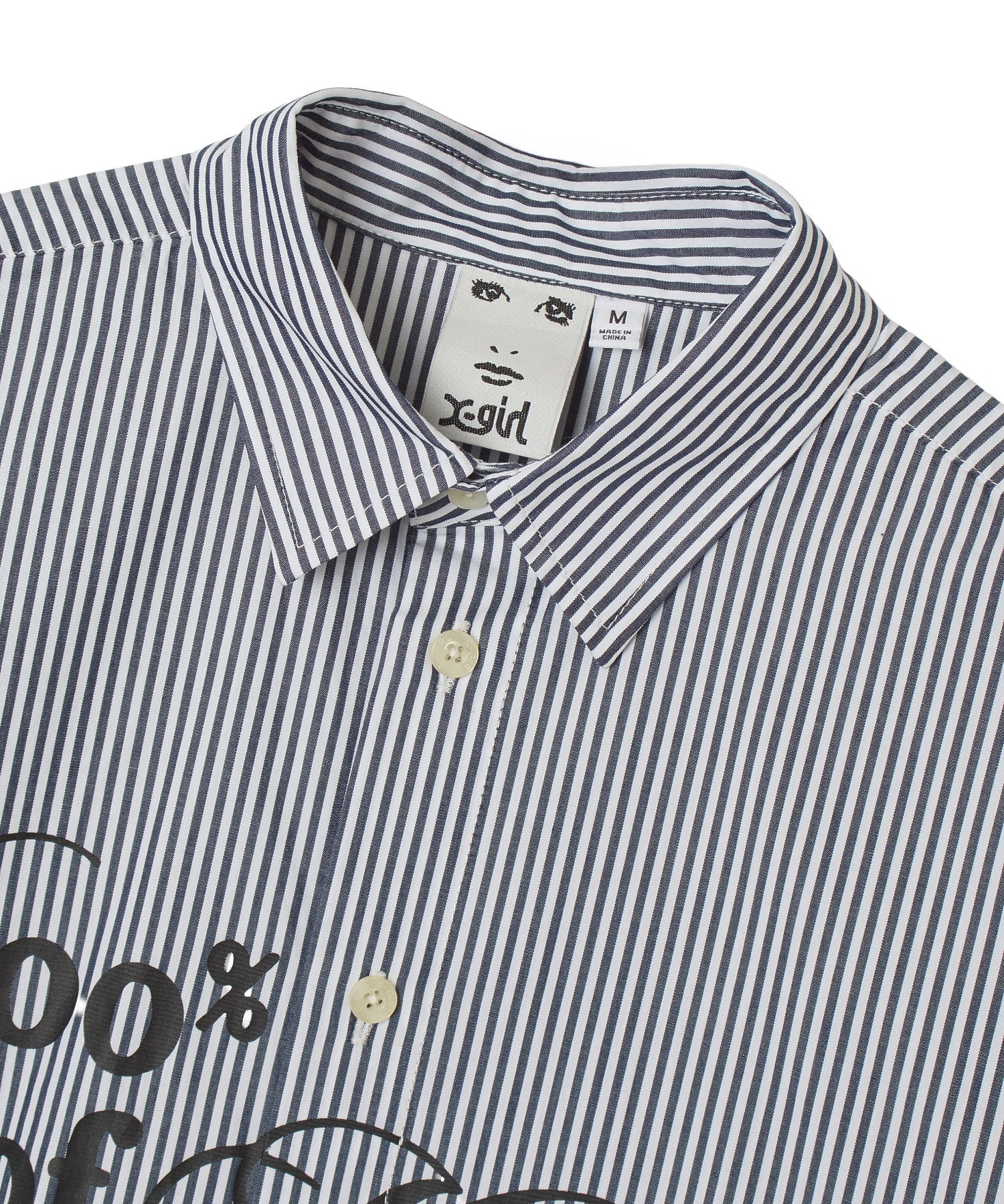 MIX FONT LOGO L/S SHIRT