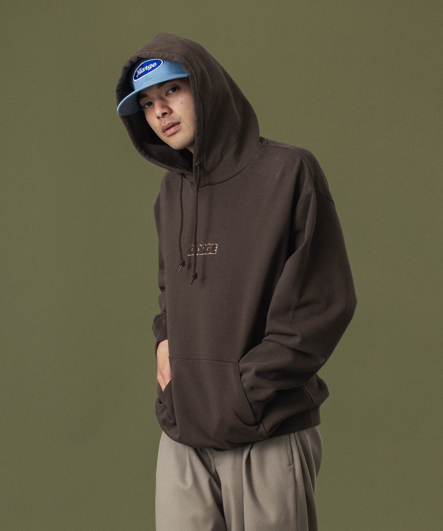 MODEL 身長172cm / 着用サイズ：Lサイズ
