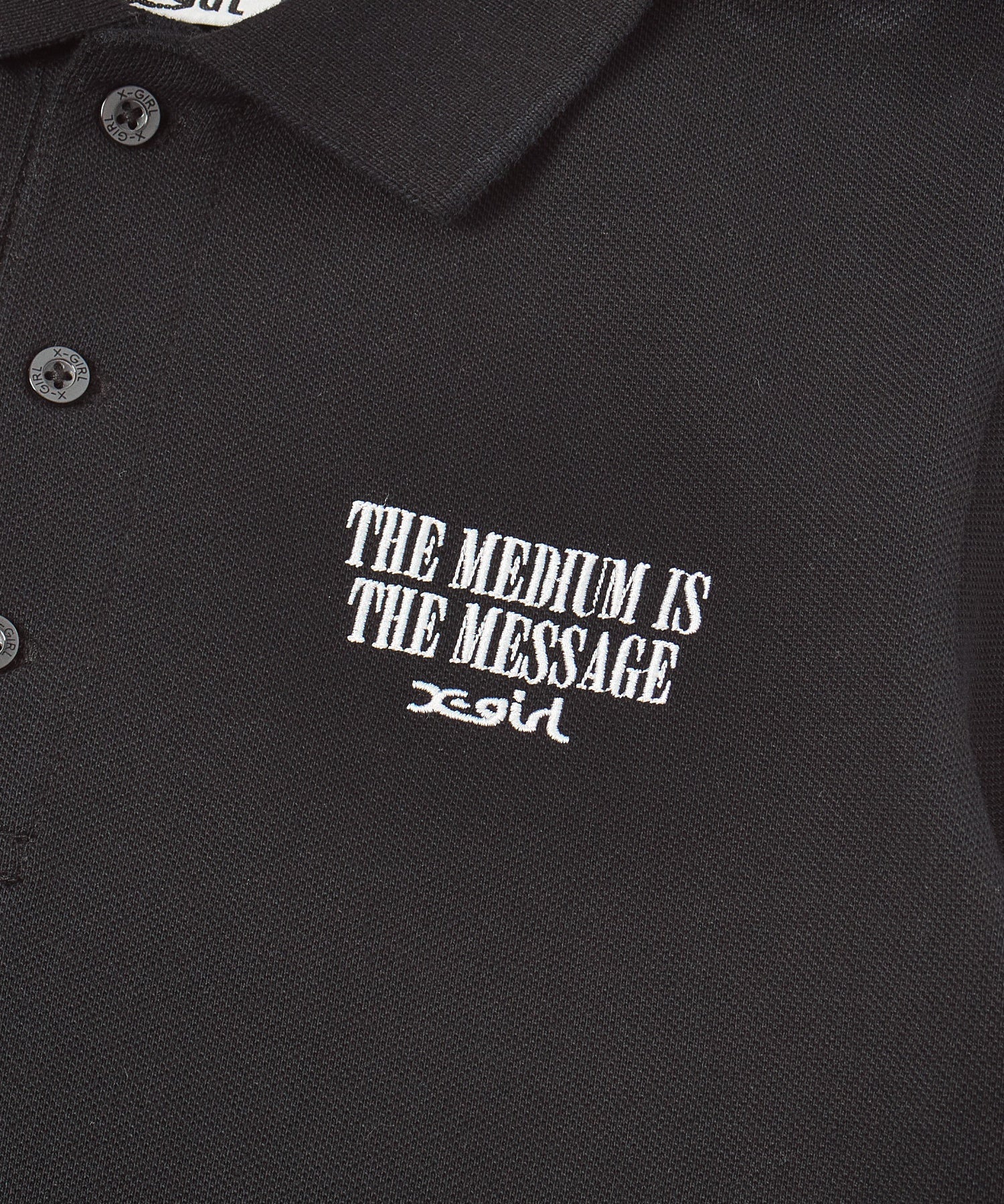 VINTAGE LABEL FACE BABY POLO TOP
