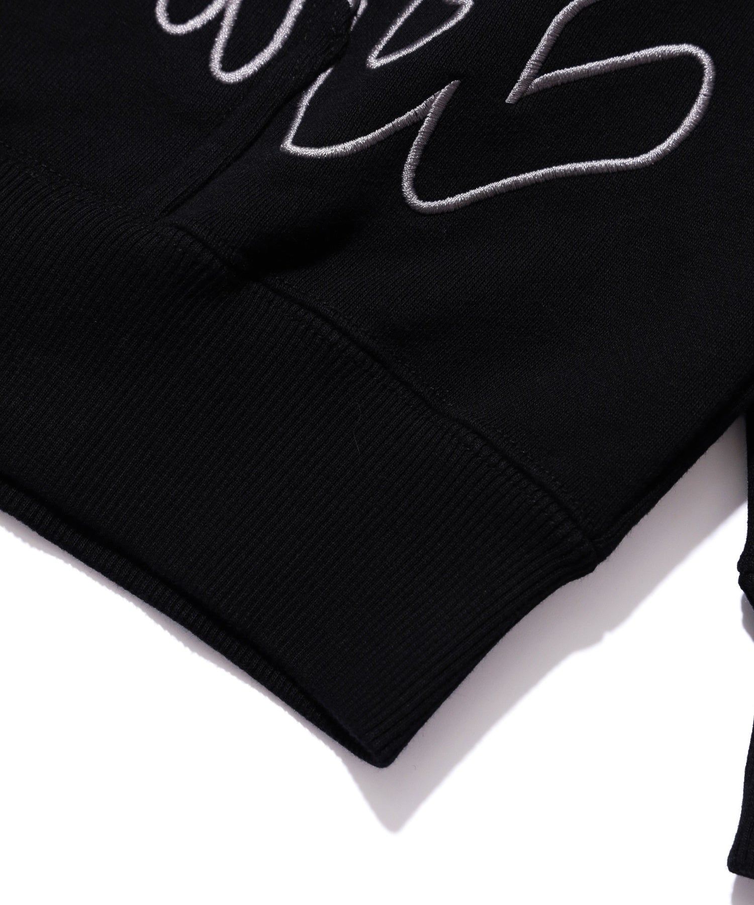 ALLOVER LOGO ZIP HOODED SWEATSHIRT