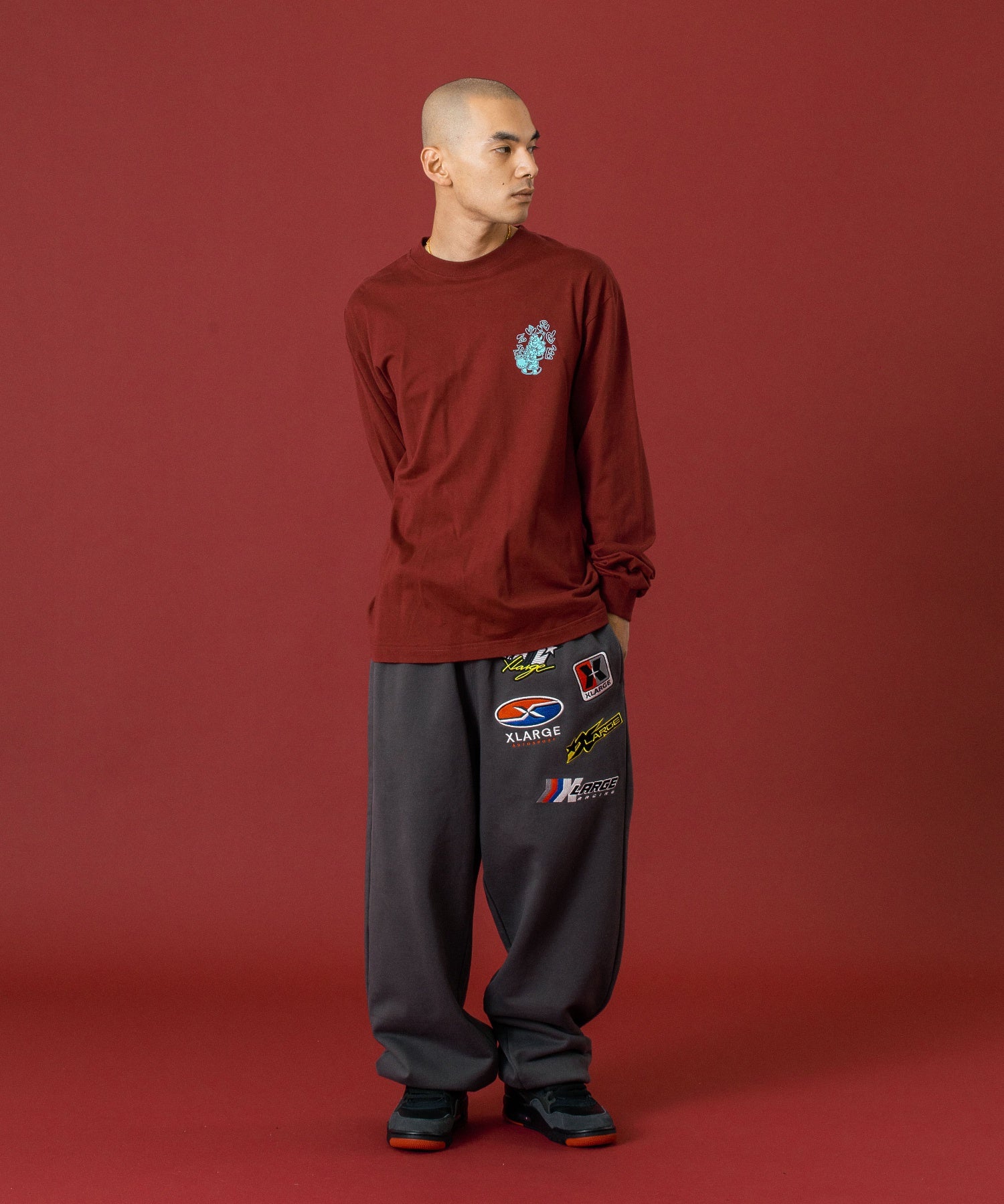 MULTI LOGO SWEAT PANTS