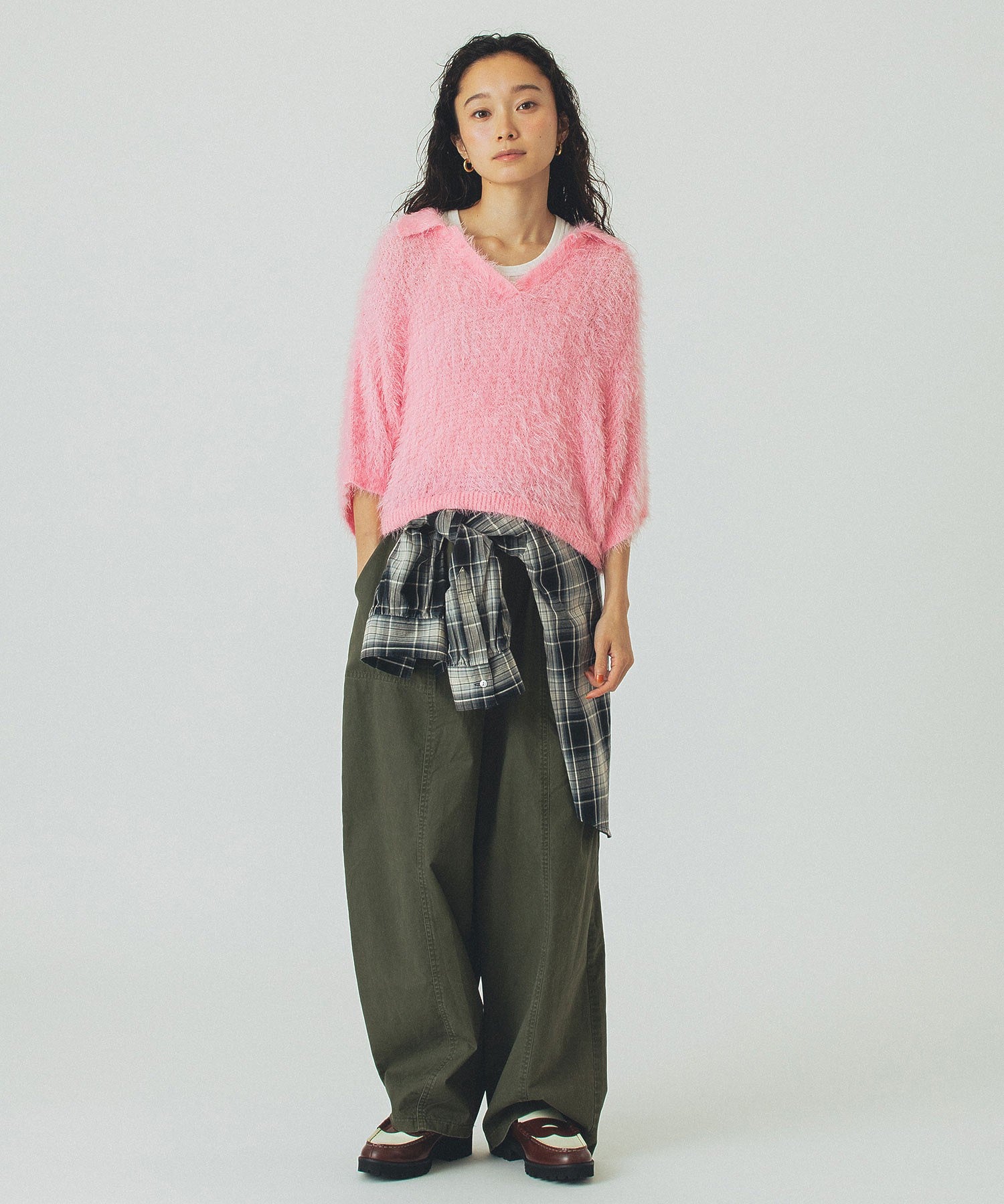 model:161cm 着用サイズ:ONE SIZE