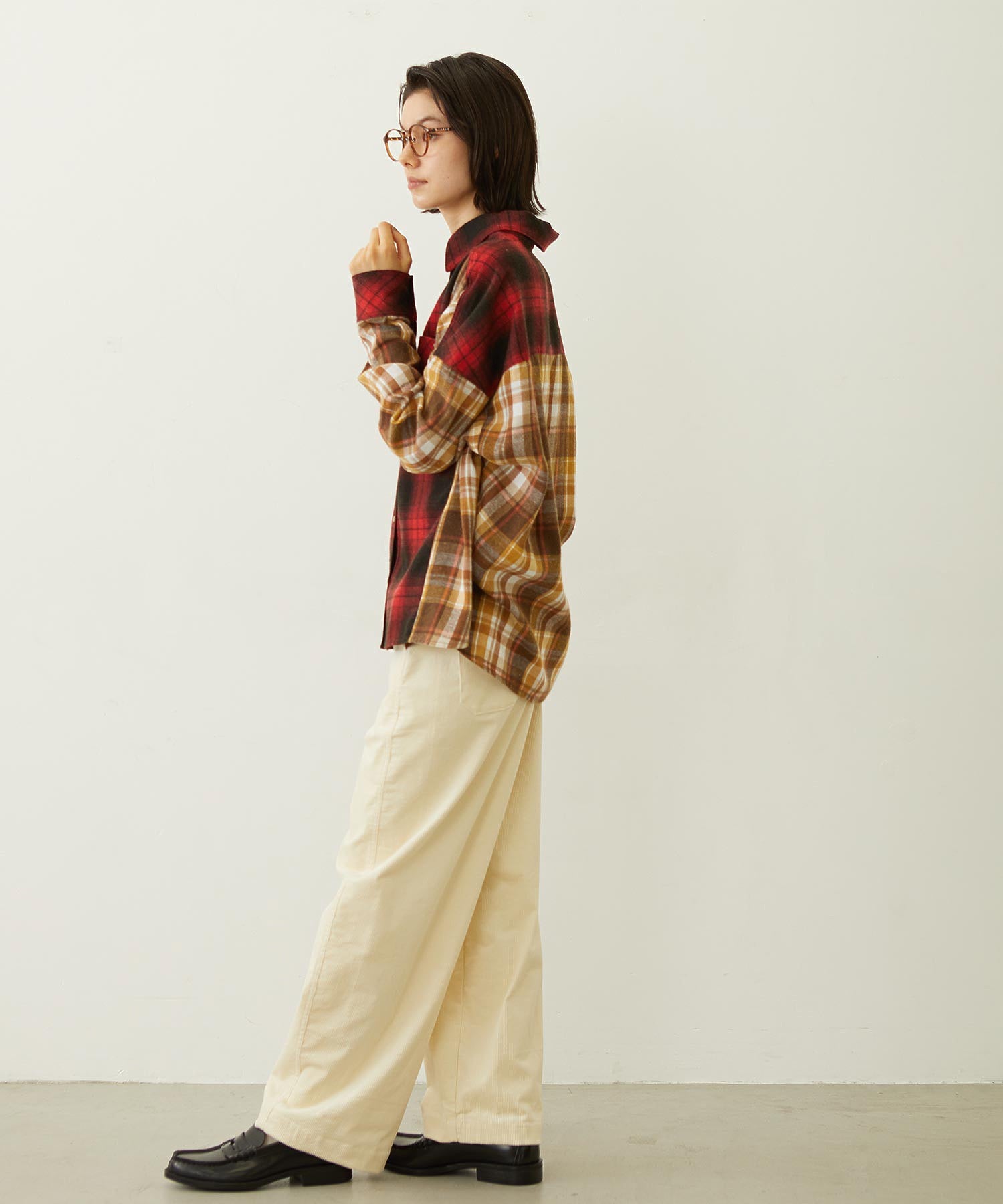 WASHED PANEL SHIRT