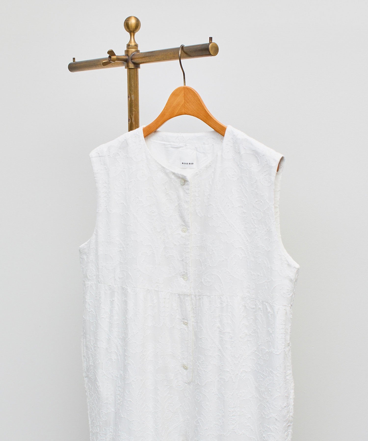 SLEEVELESS JACQUARD COMBINAISON