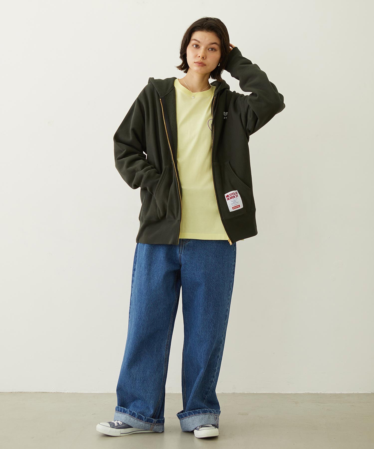 BOYFRIEND LOOSE DENIM PANTS