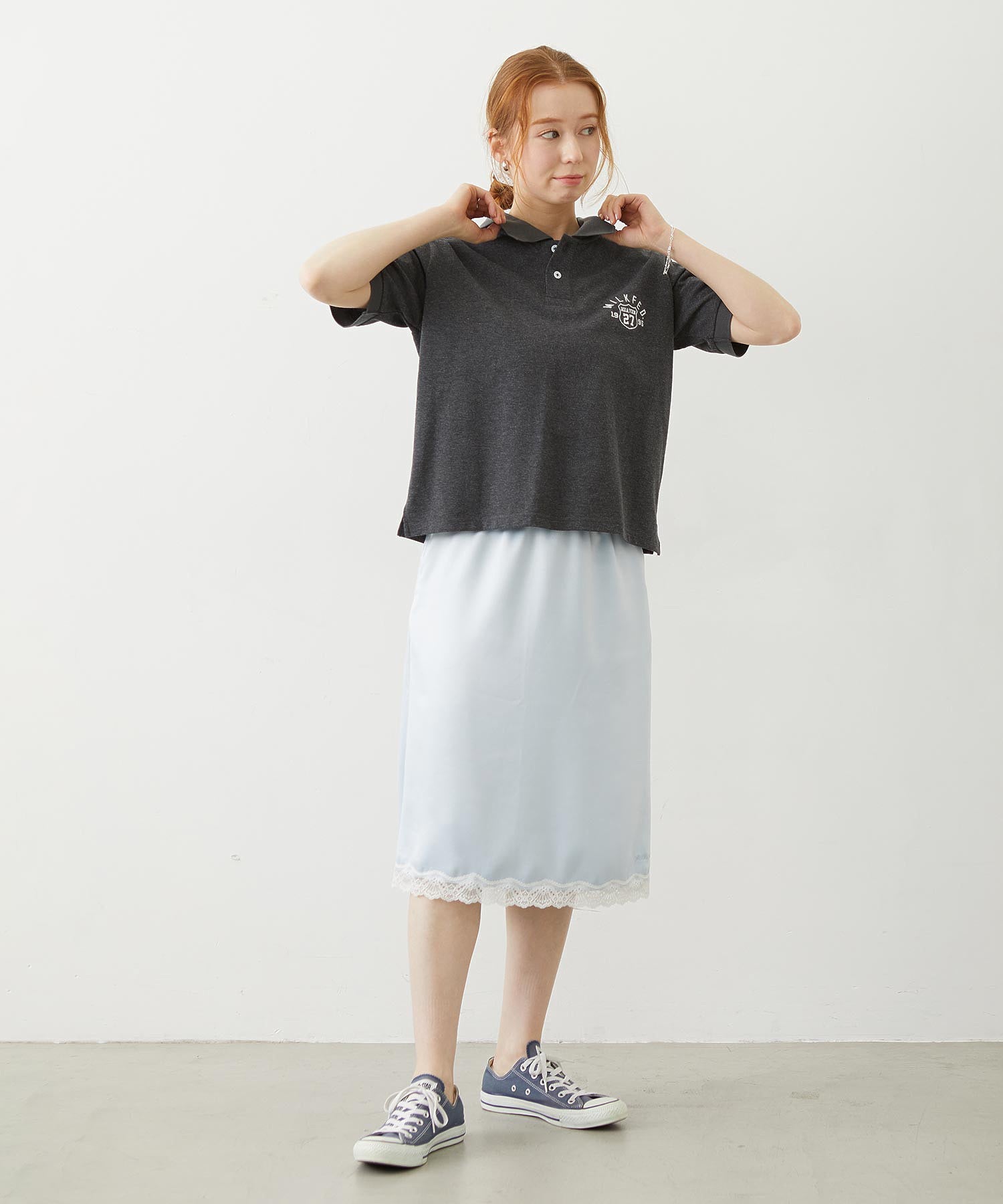 EMBLEM EMBROIDERED POLO SHIRT