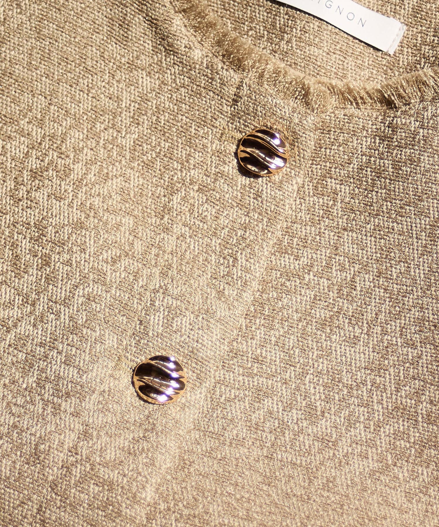 CHIGNON/TWEED SHORT VEST