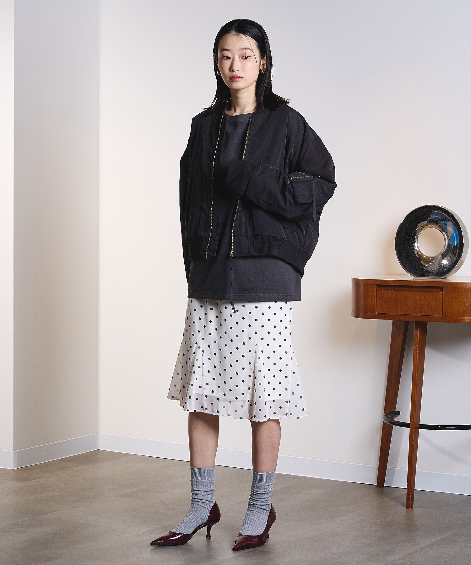 model:169cm 着用サイズ:ONE SIZE