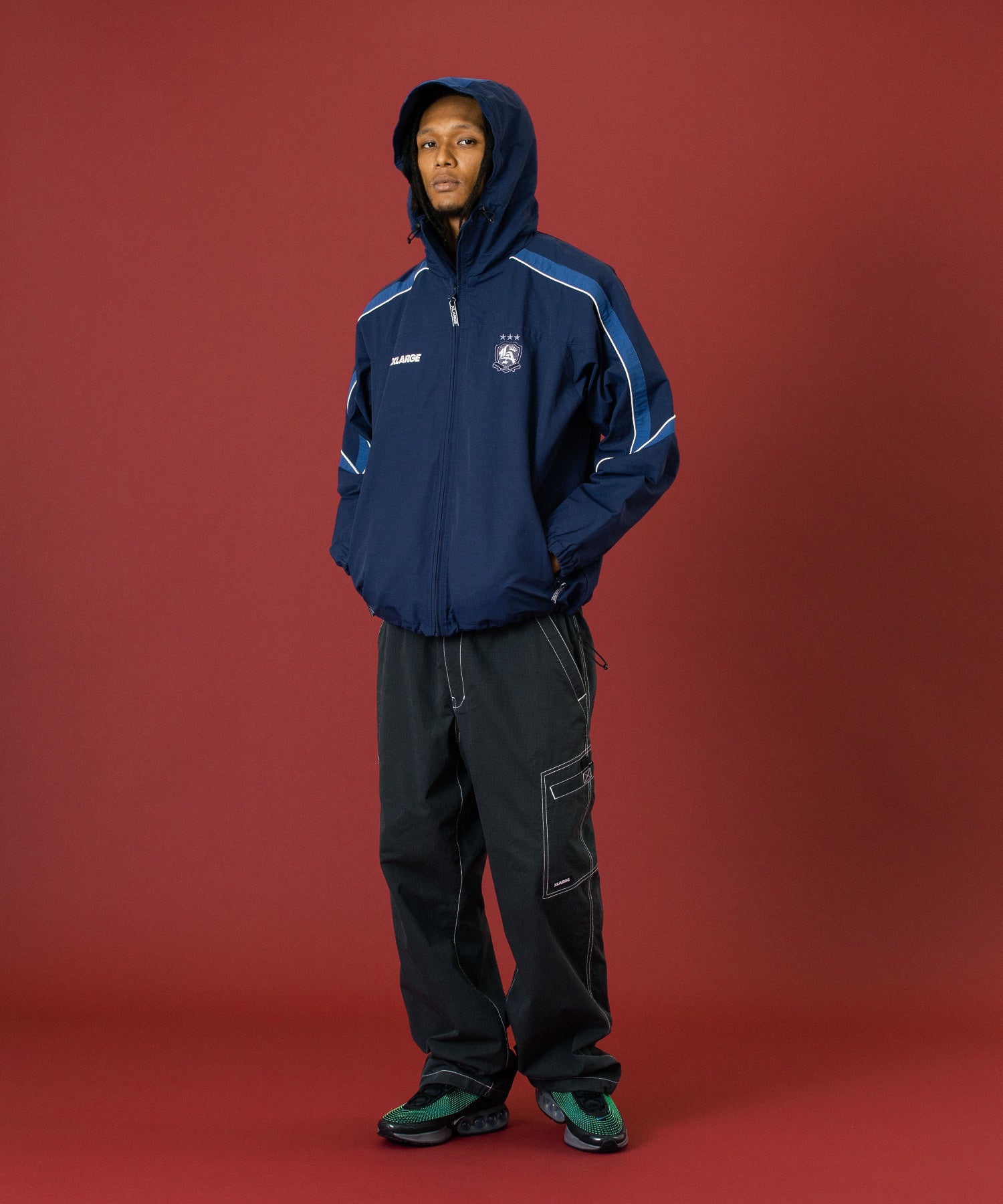 STITCHED CARGO PANTS