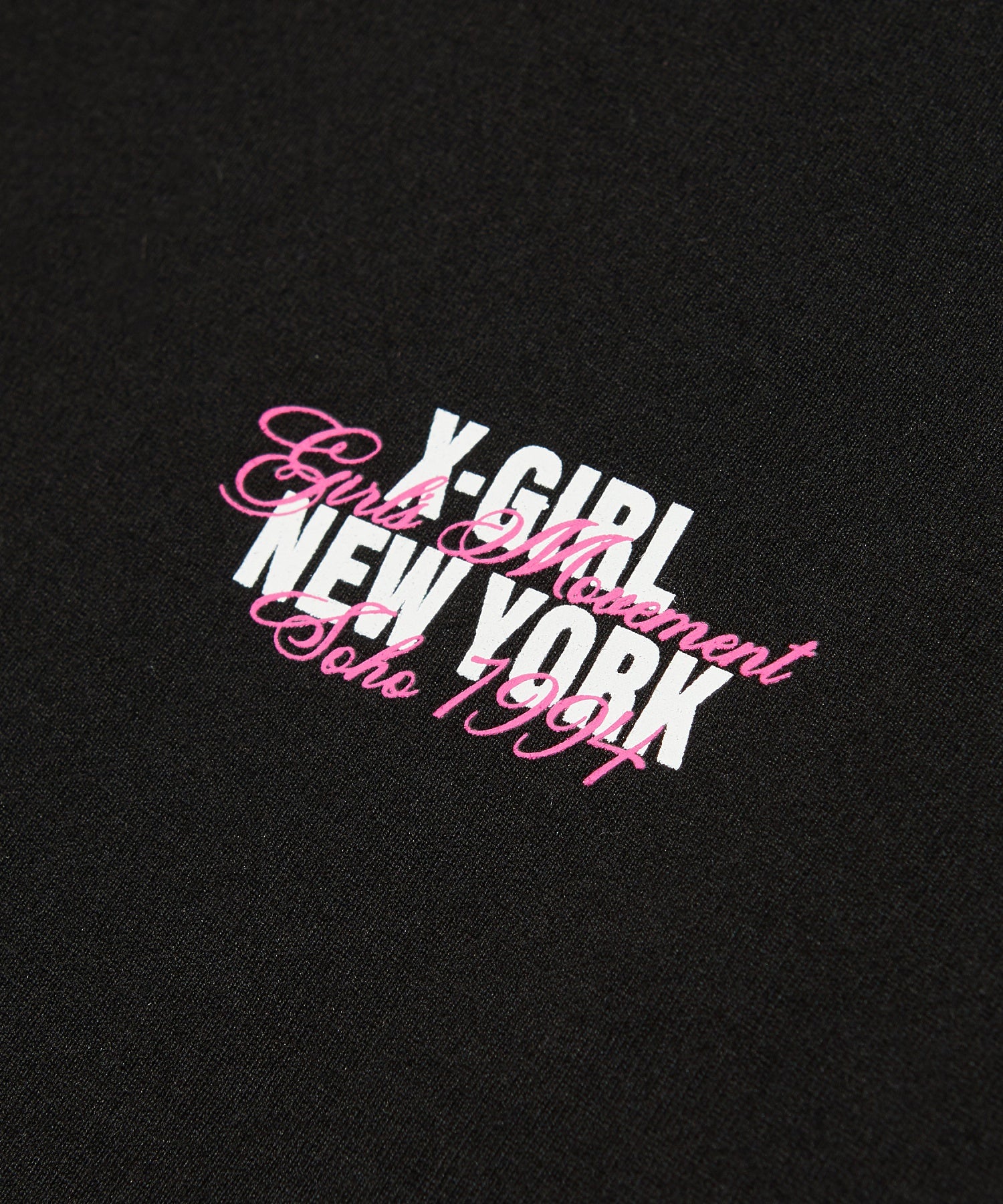 FACE AND SCRIPT MIX LOGO S/S BIG TEE DRESS