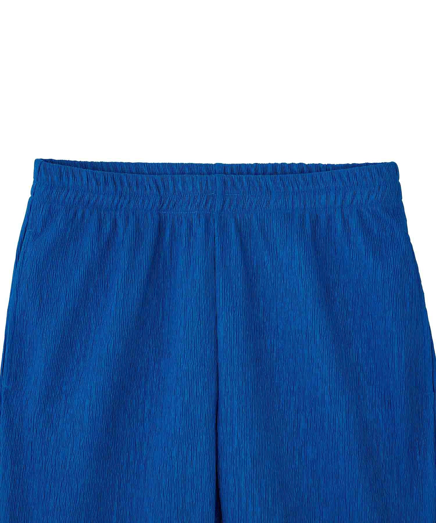 CREPE LETTUCE EDGE FLARE EASY PANTS X-girl