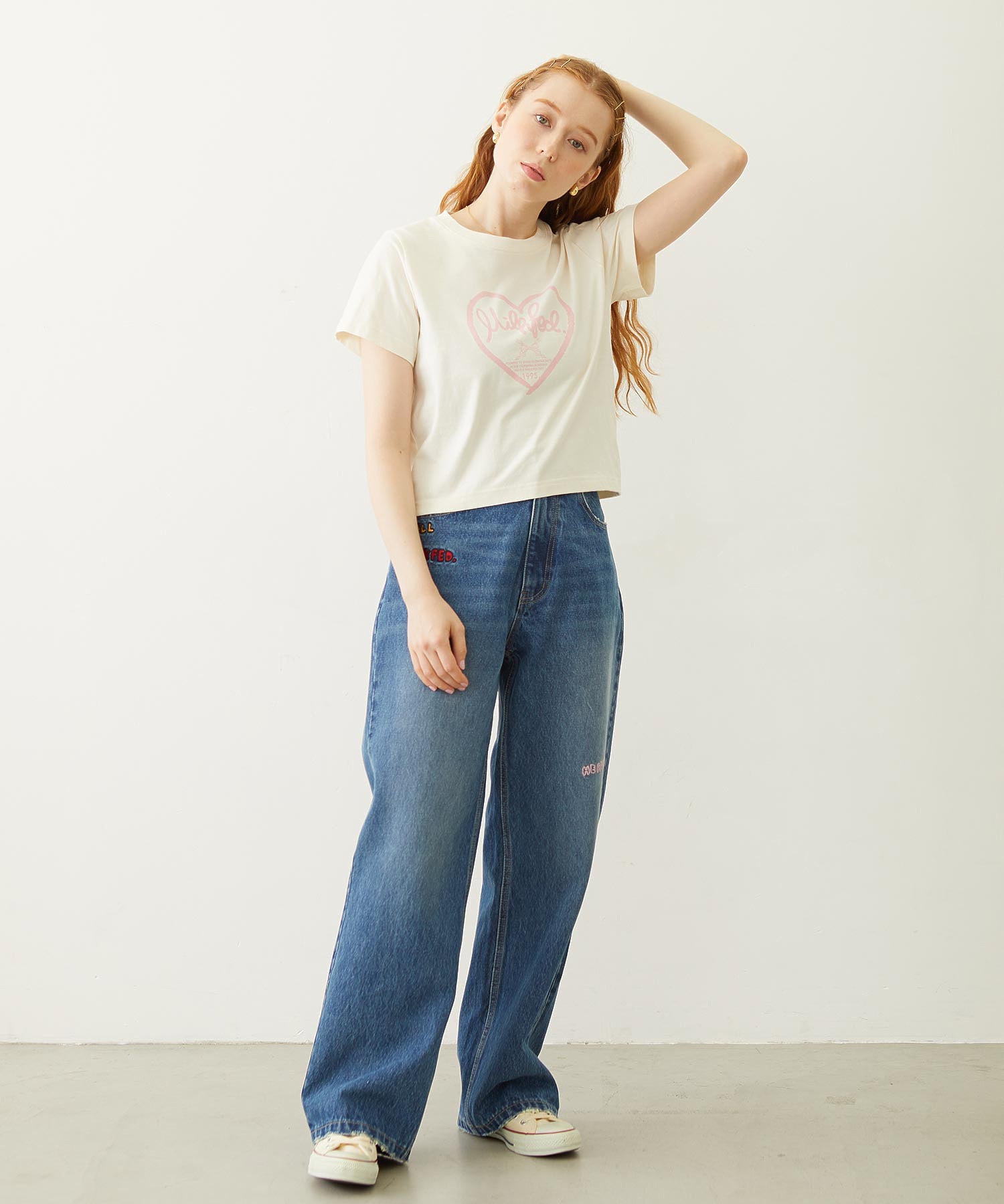 HANDWRITTEN HEART COMPACT S/S TEE